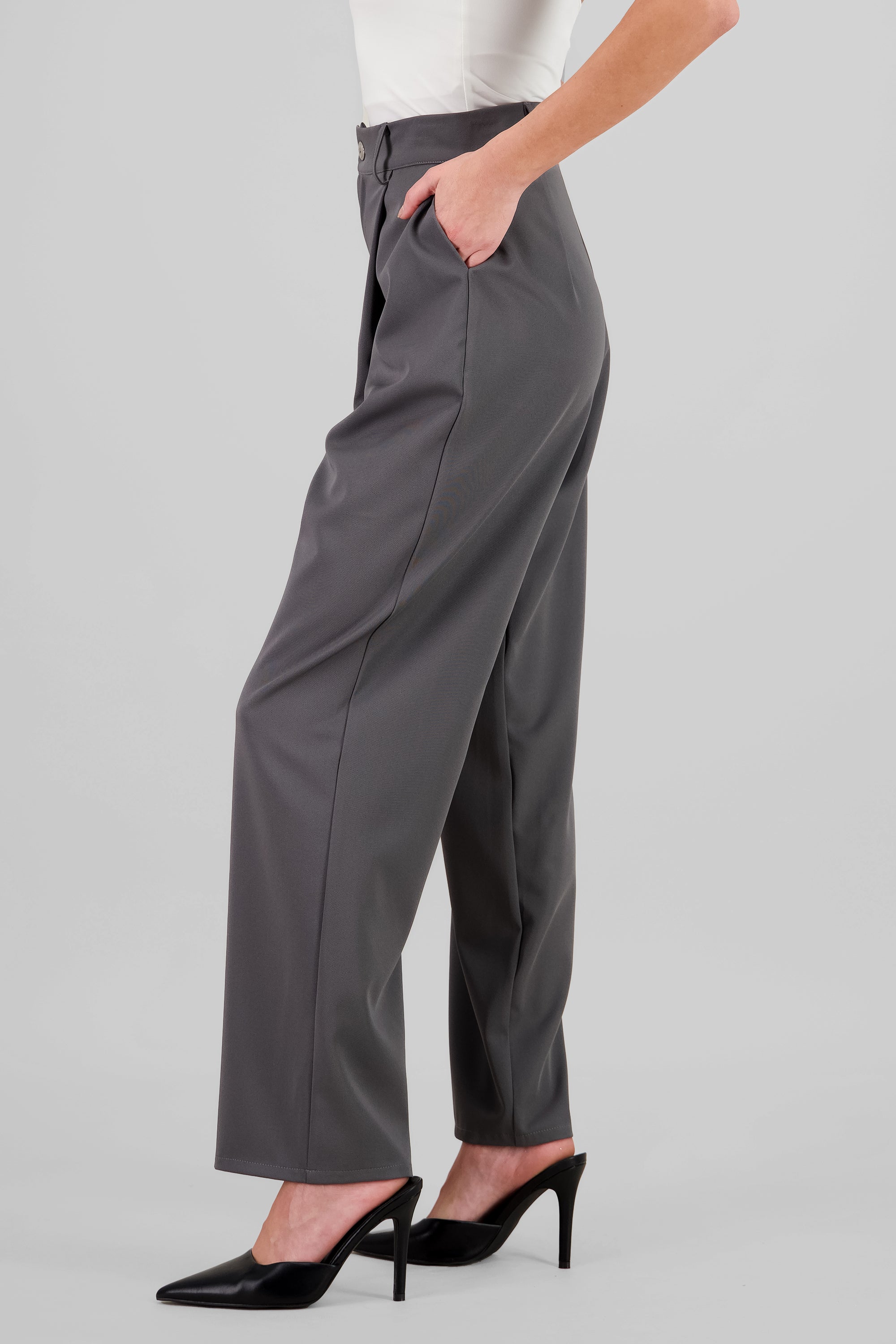 Straight Pants DARK GRAY