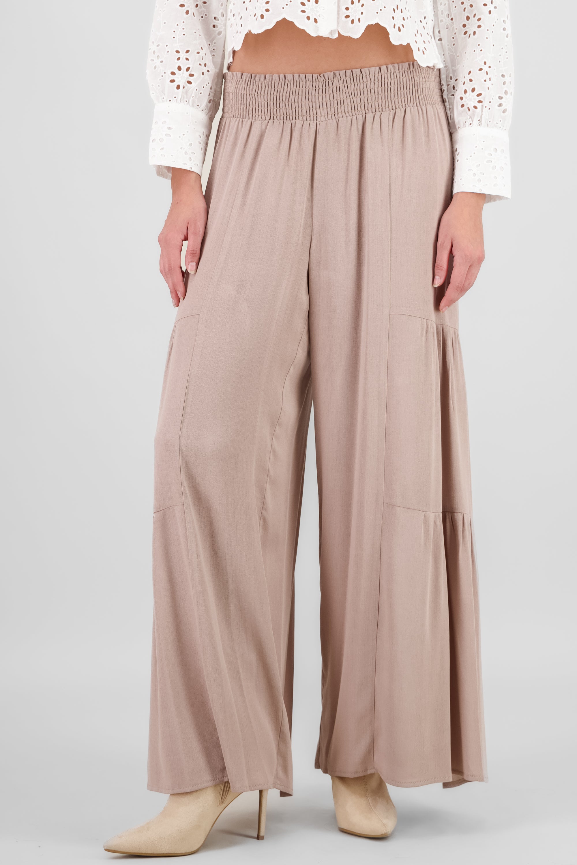 Wide Leg Pants KHAKI