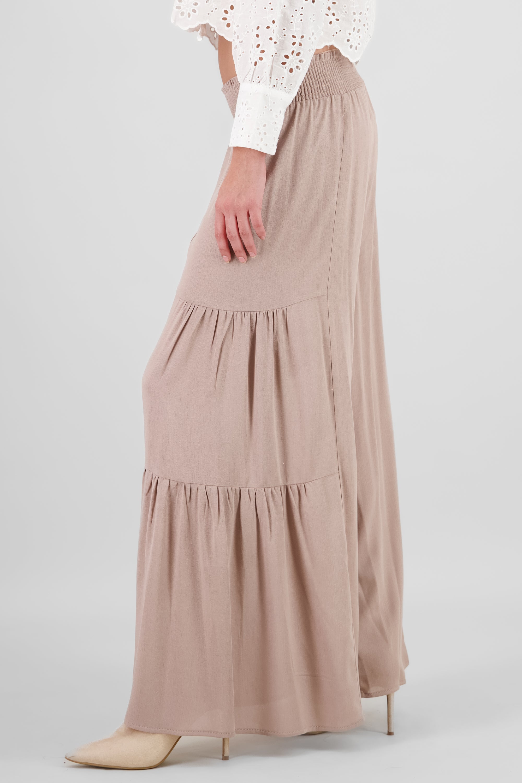 Wide Leg Pants KHAKI