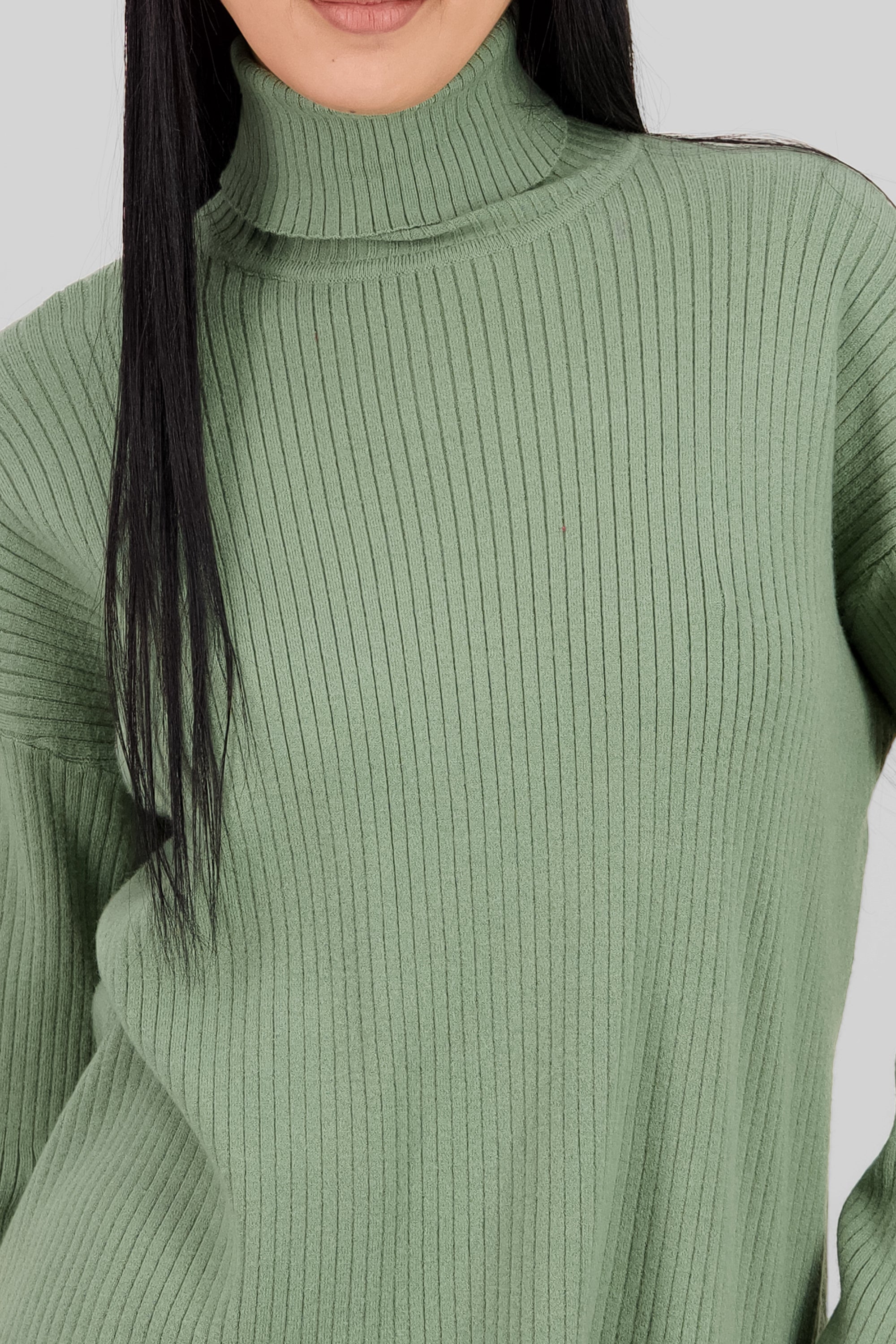 Oversized Knit Sweater SAGE