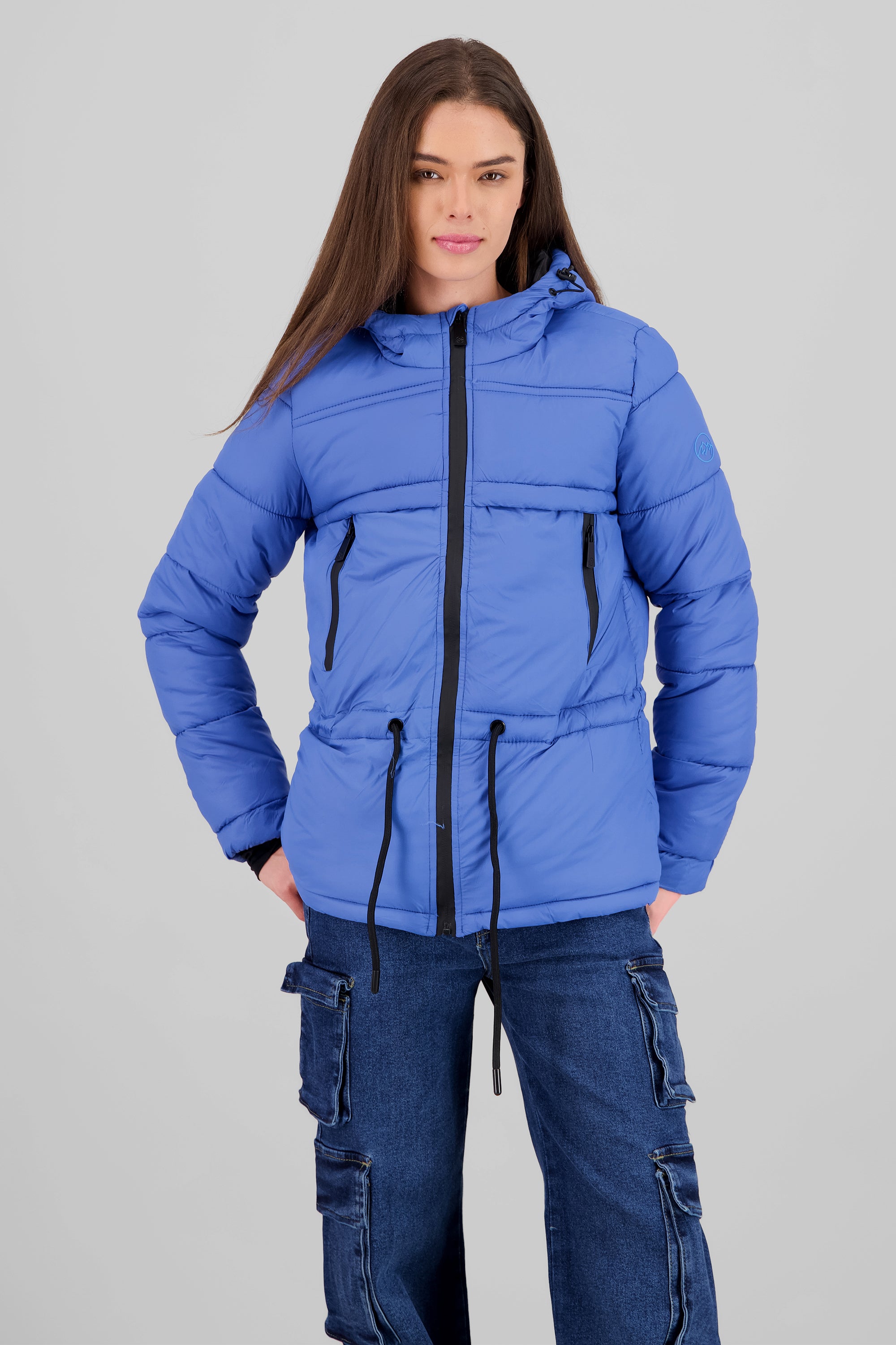 Hood Ski Jacket BLUE