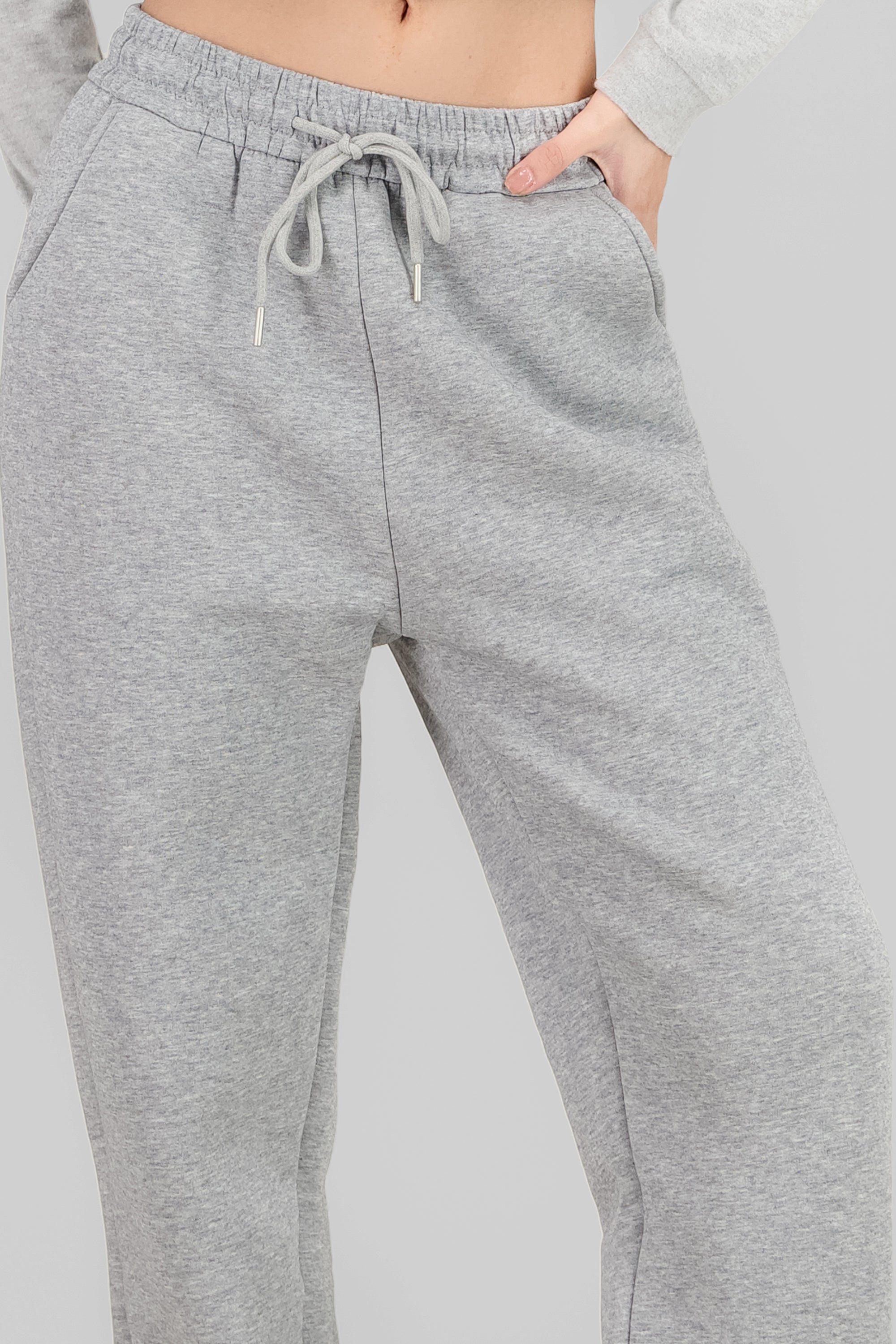 Fleece Lined Pants LIGHT GRAY