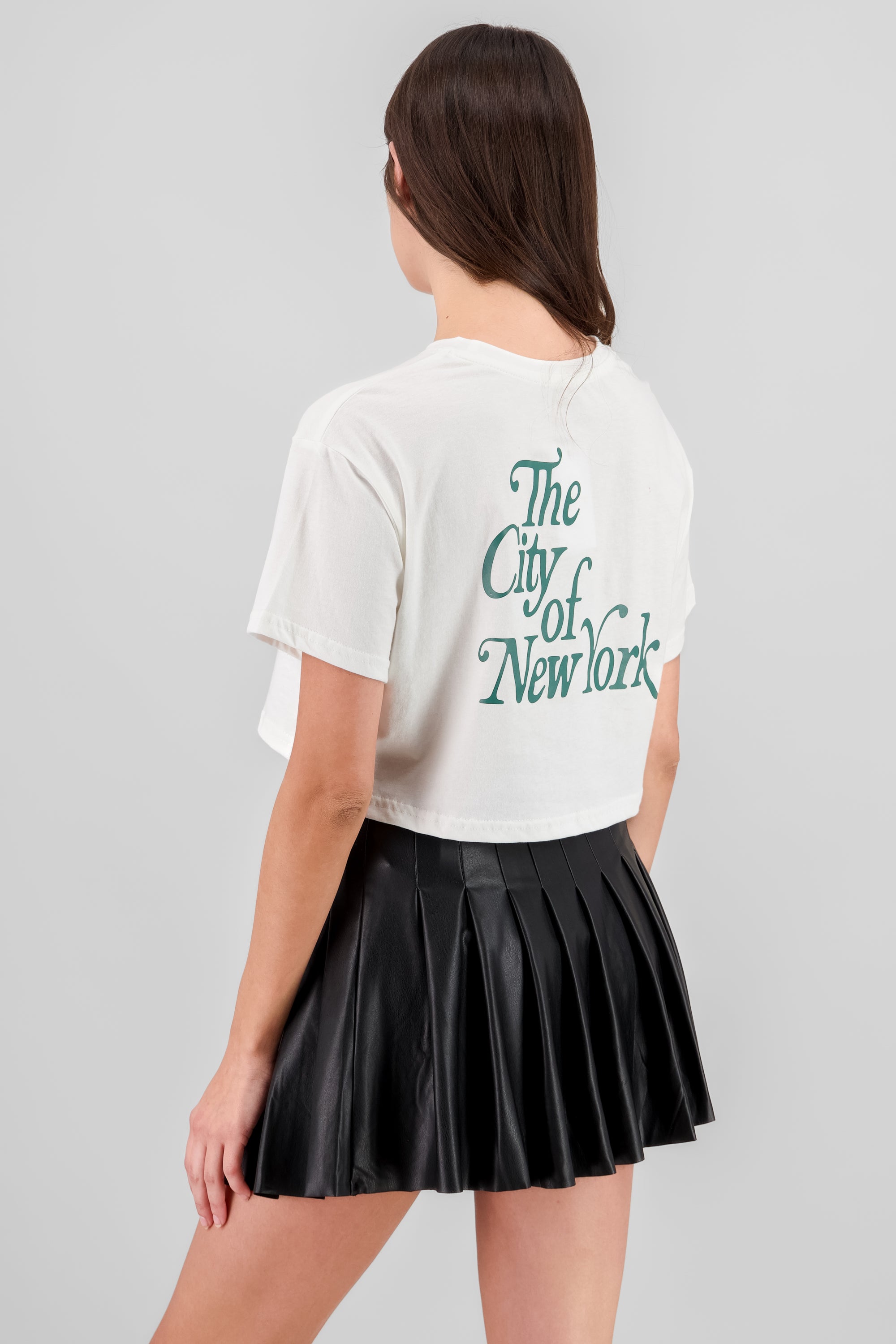 Boxy New York T Shirt WHITE