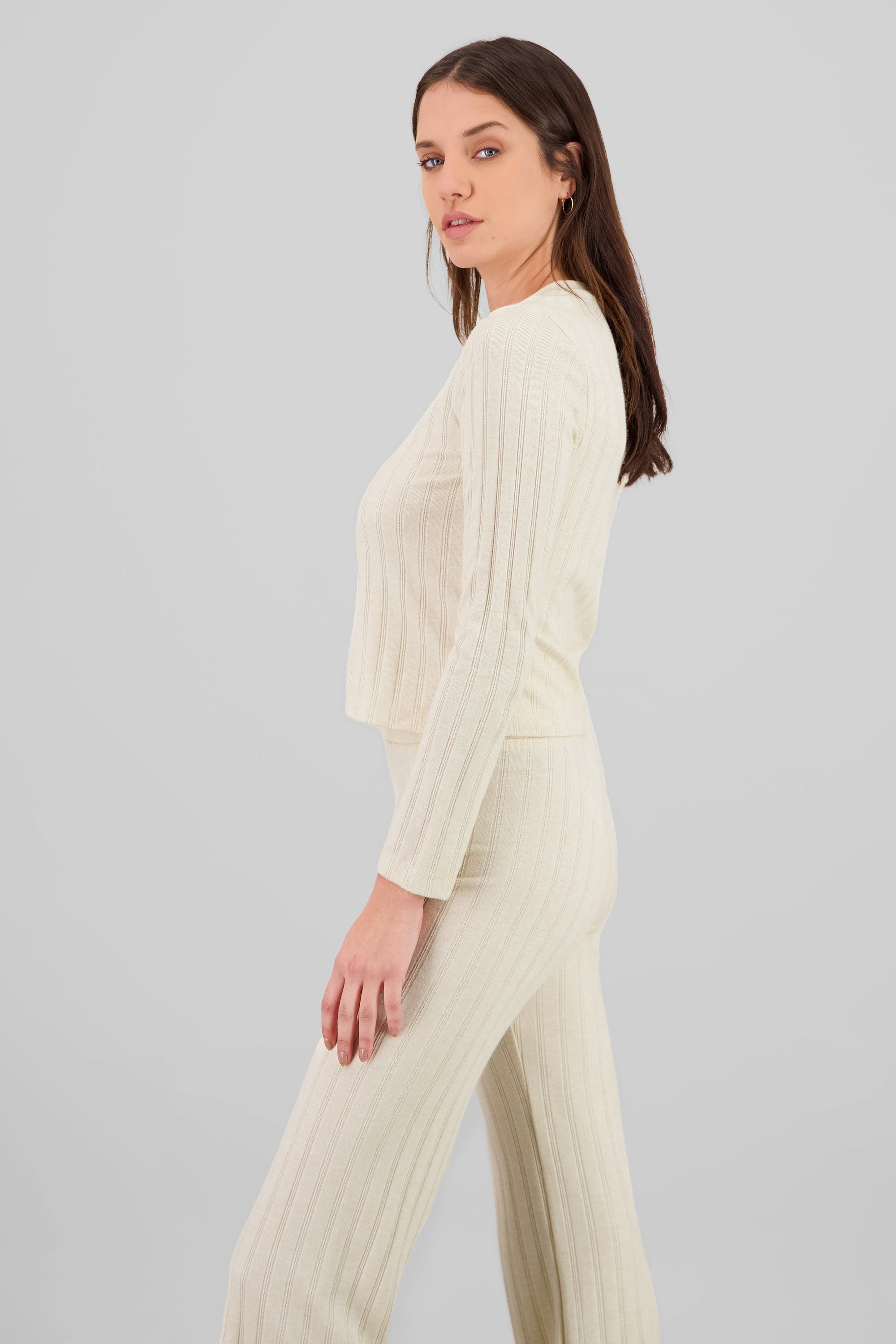 Long Sleeve Cardigan CREAM