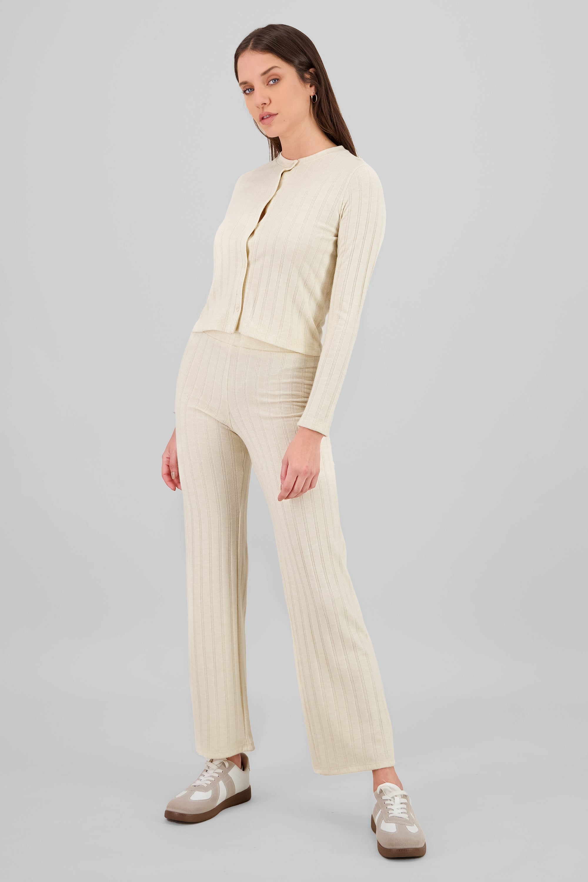 Fluid Wide Leg Pants CREAM