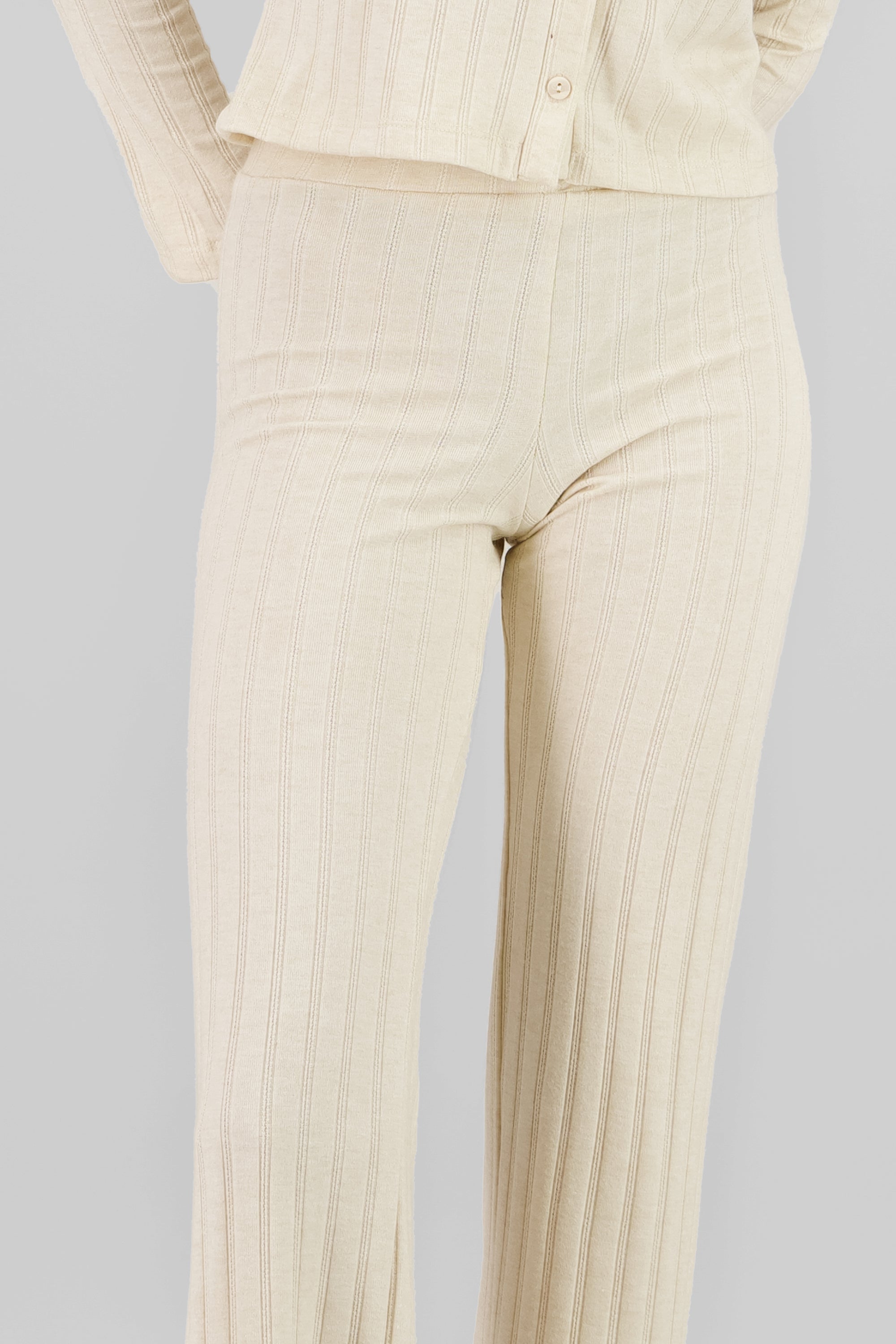 Fluid Wide Leg Pants CREAM