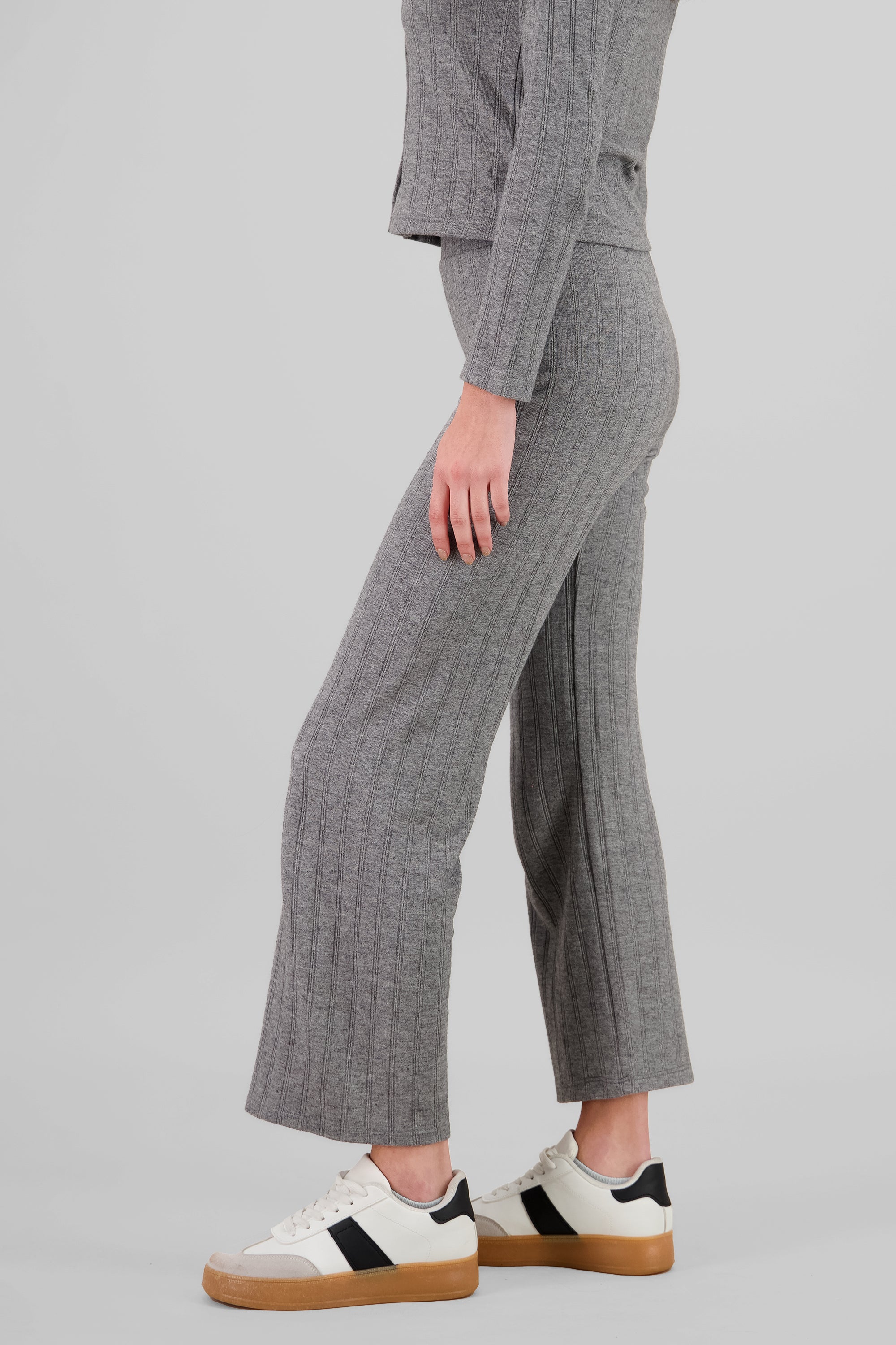 Fluid Wide Leg Pants GRAY