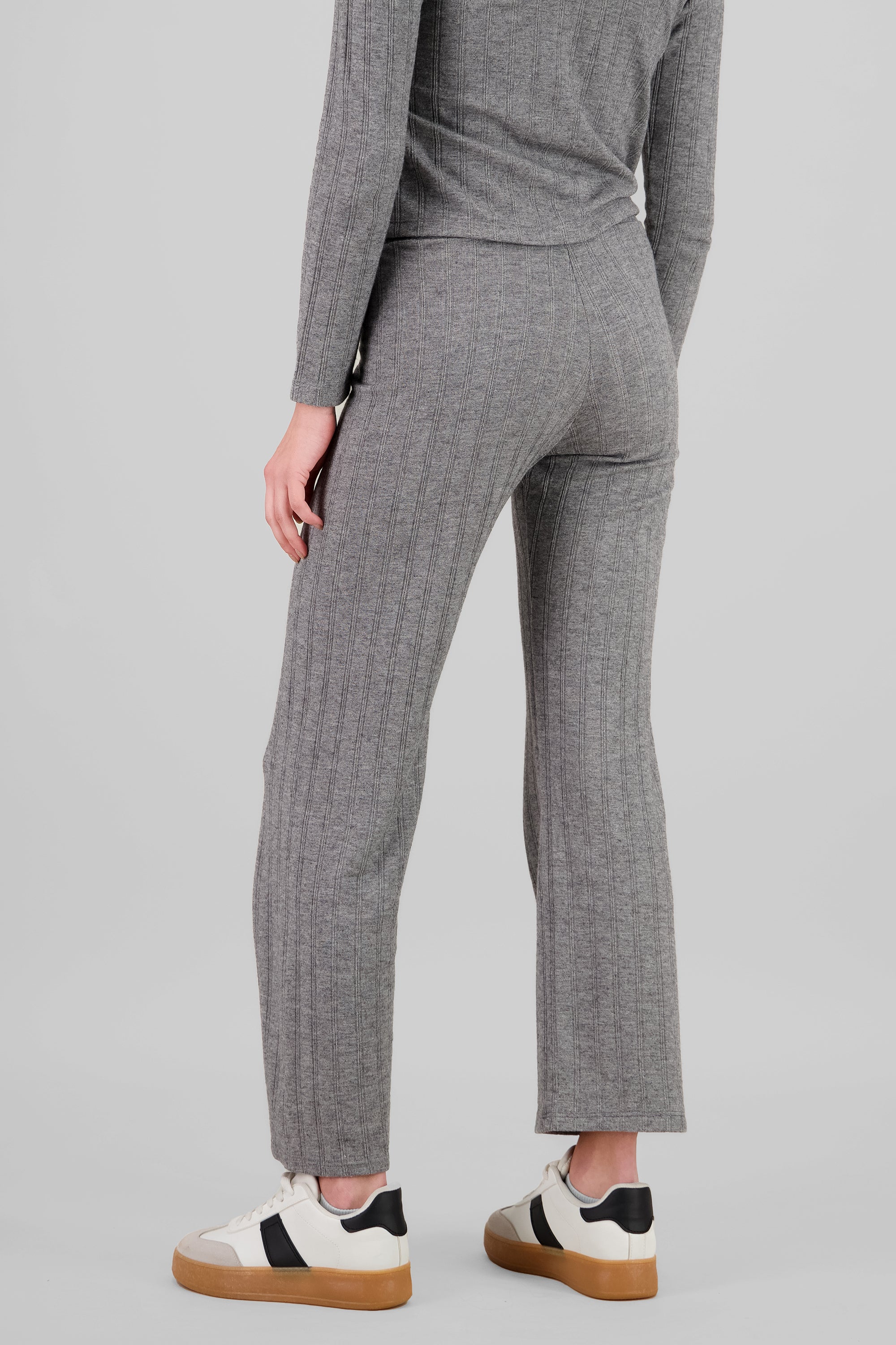 Fluid Wide Leg Pants GRAY