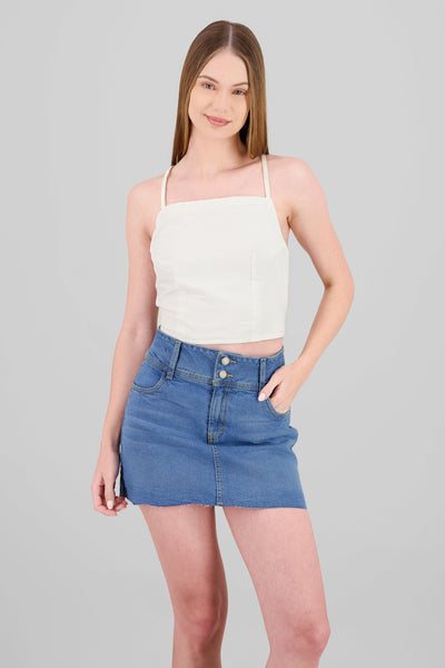 Adjustable Backless Top IVORY