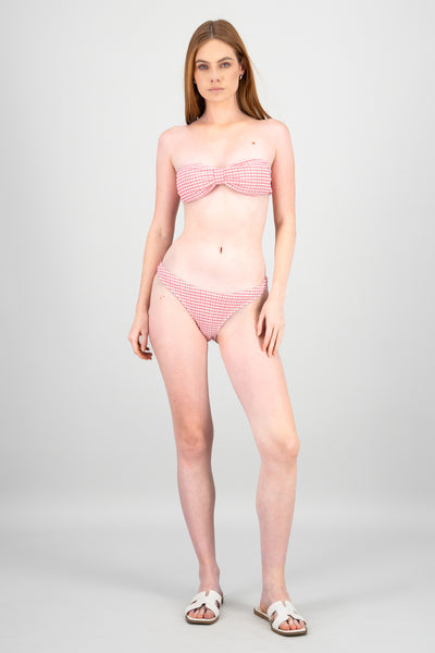 Textured Bikini PINK COMBO