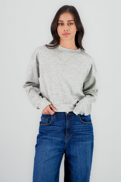 Soft Solid Sweatshirt GRAY