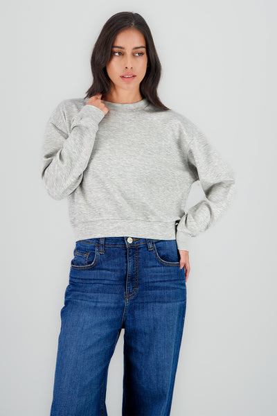 Soft Solid Sweatshirt GRAY