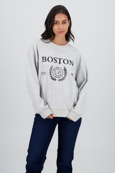 Boston Sweatshirt GRAY