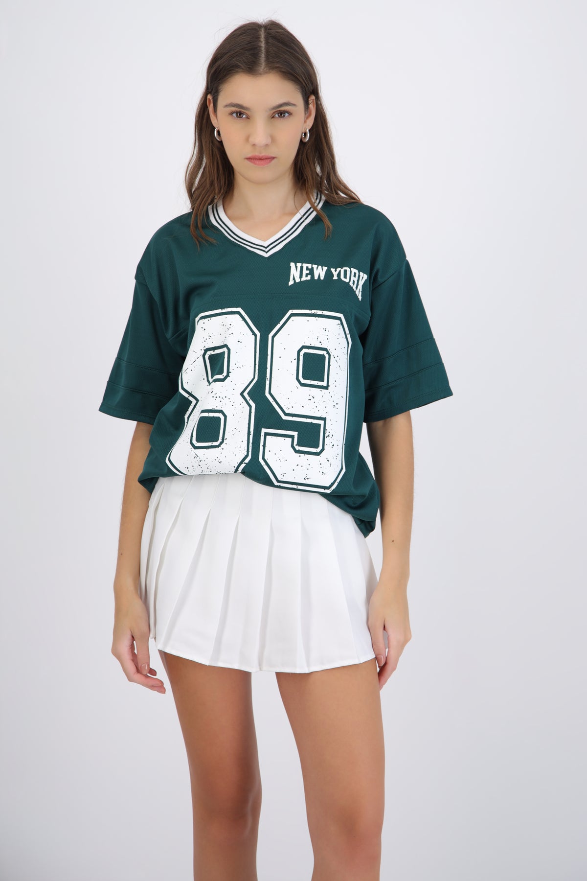 Oversized Tee with Numbers