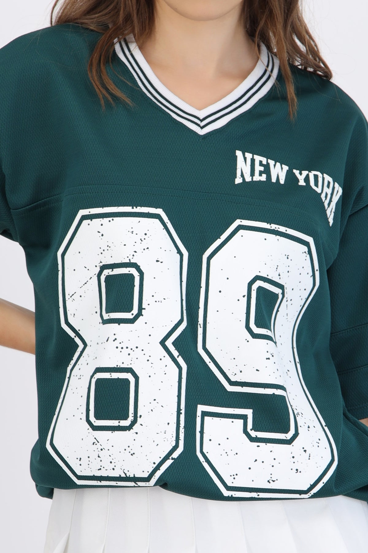 Oversized Tee with Numbers