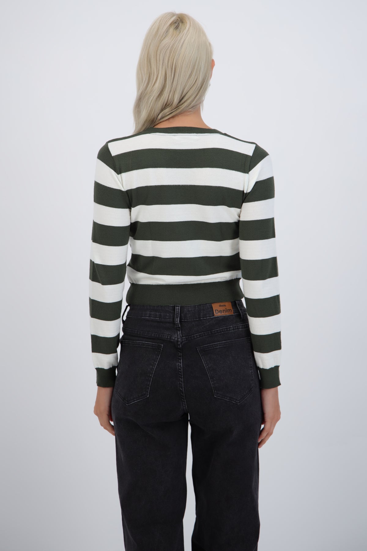 Basic Sweater with Stripes