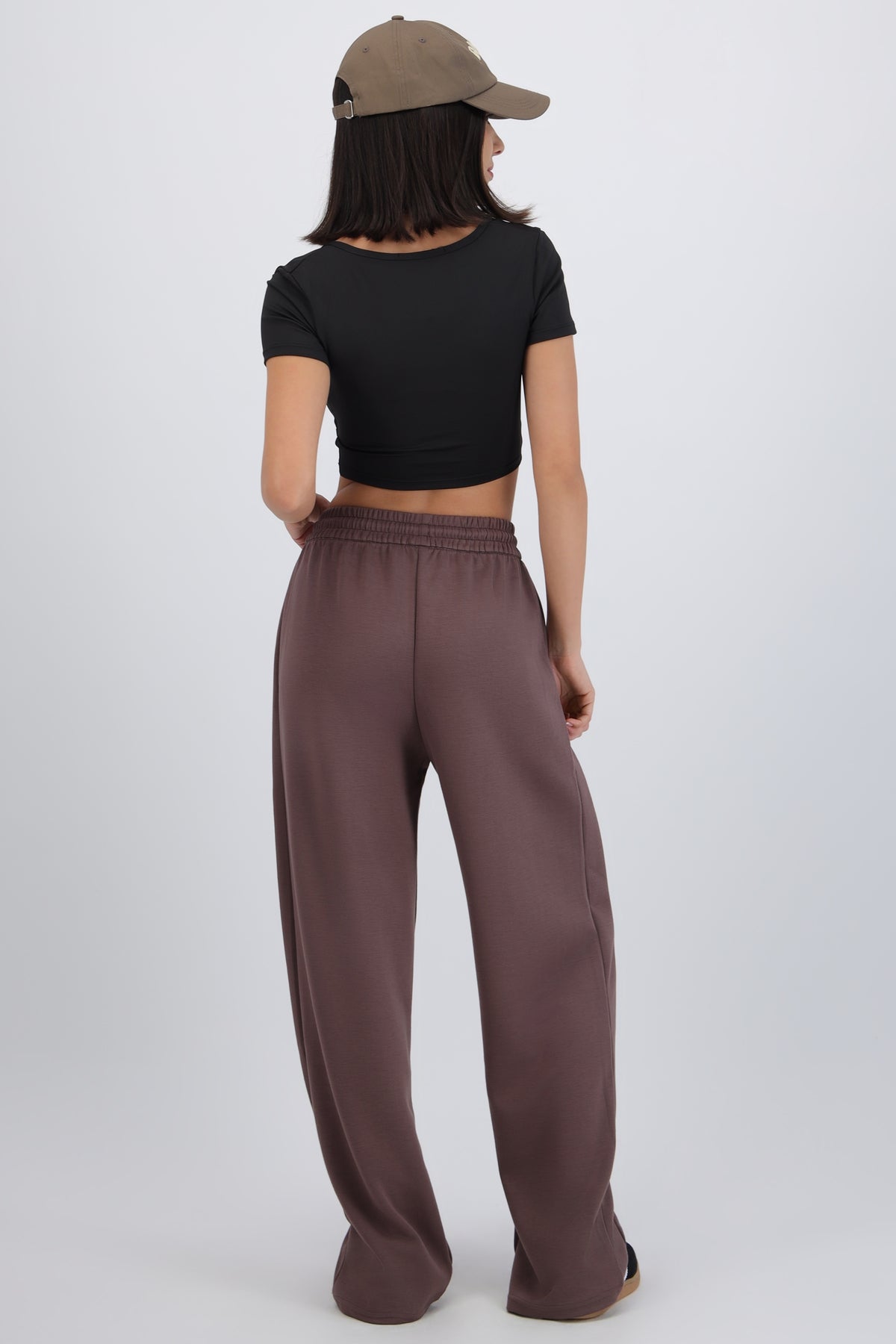 Solid Pants with Pockets