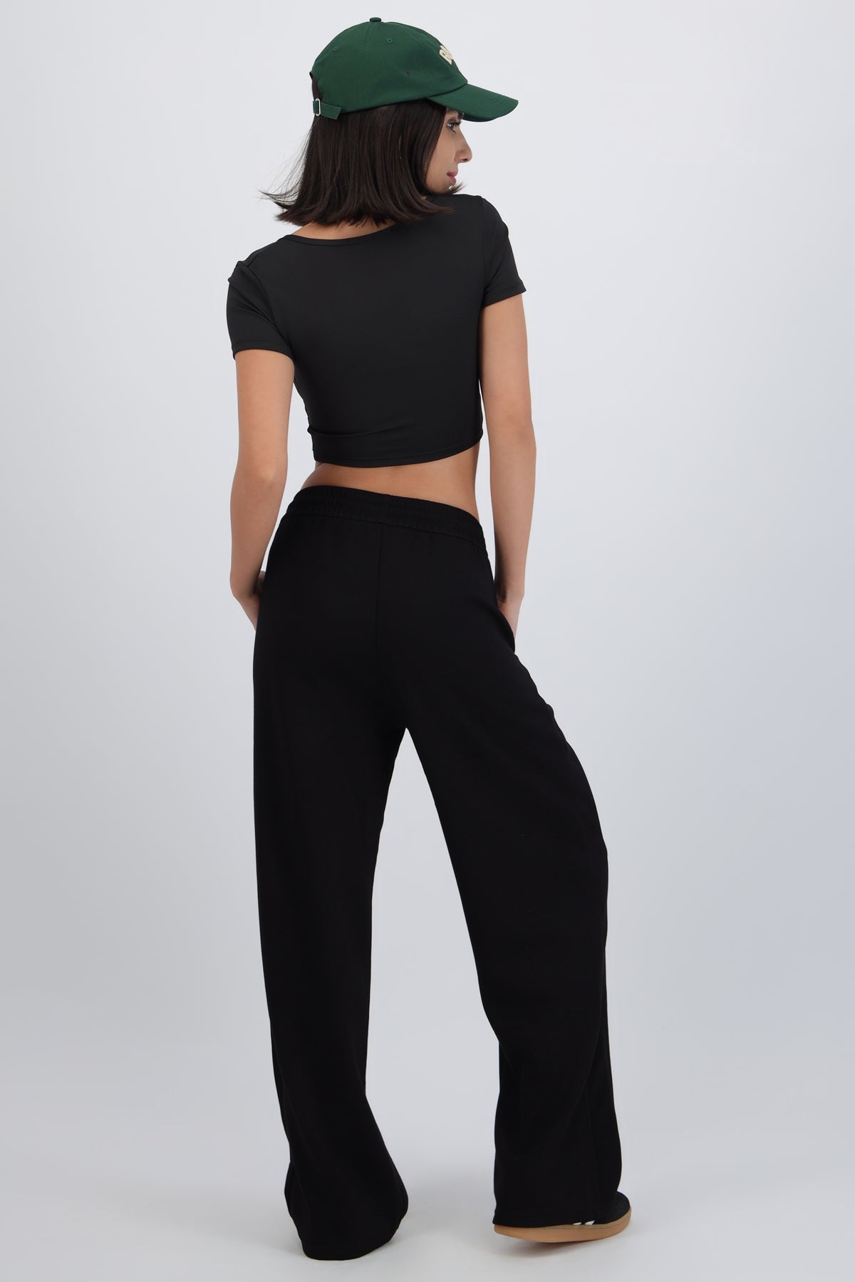 Solid Pants with Pockets