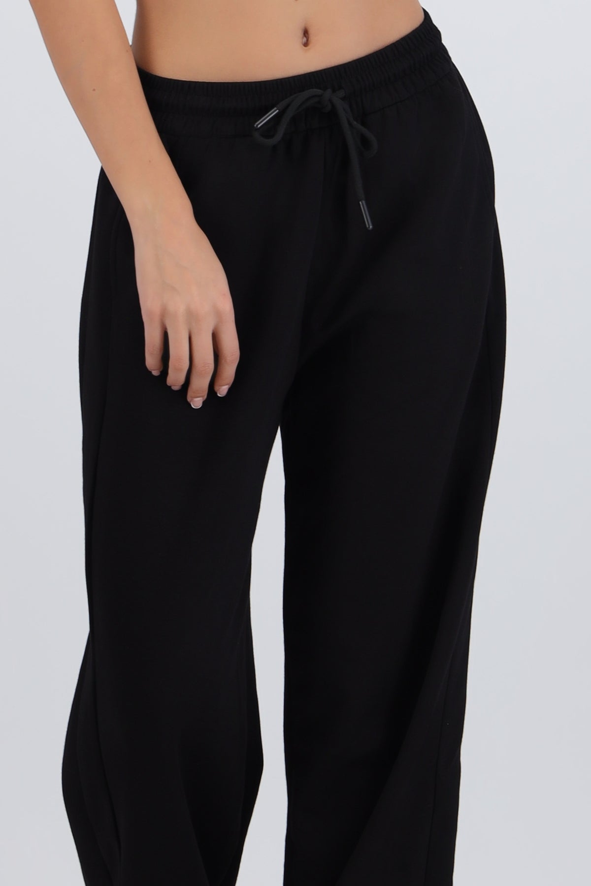 Solid Pants with Pockets