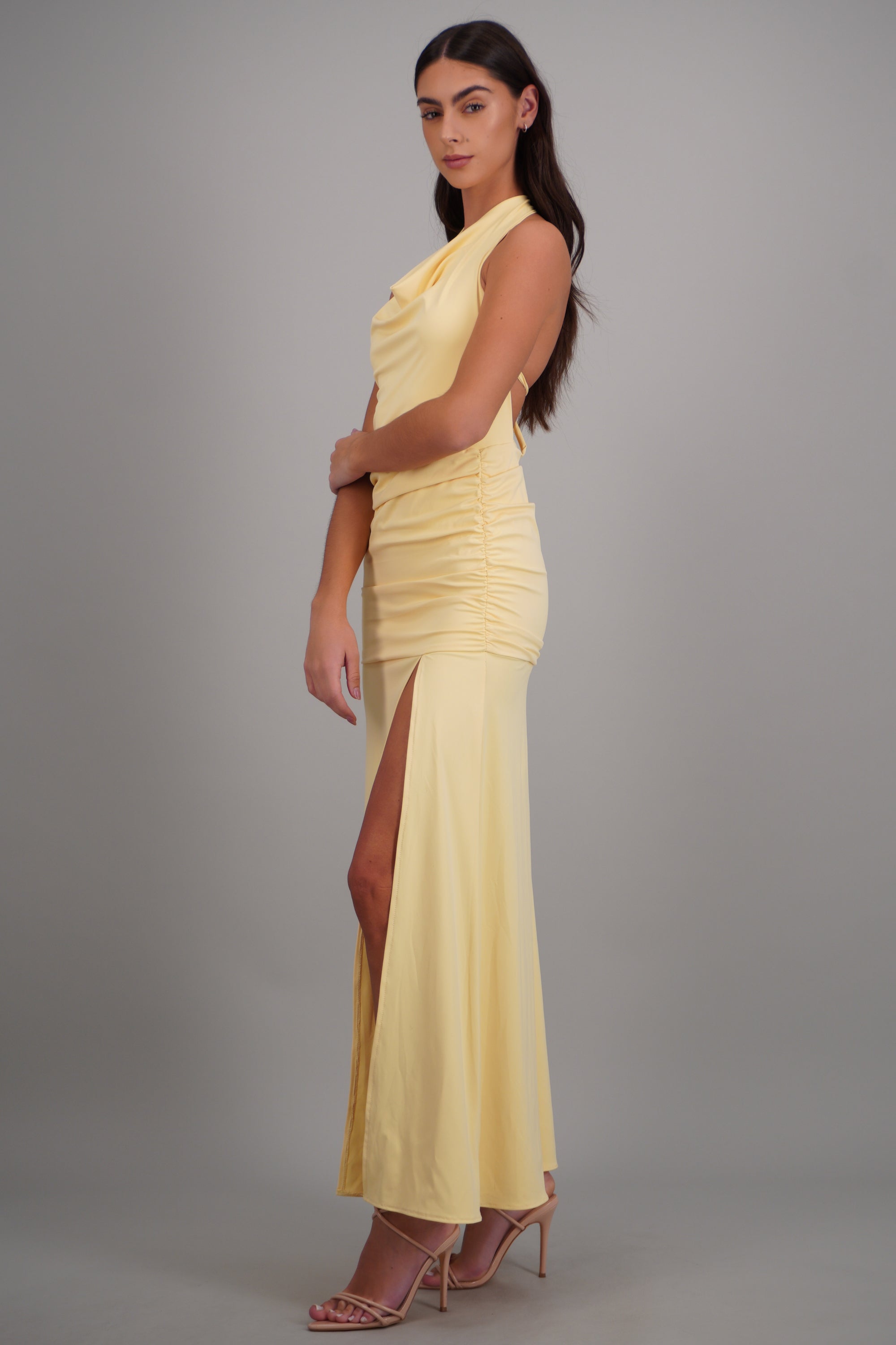 Maxi Dress with Open Back