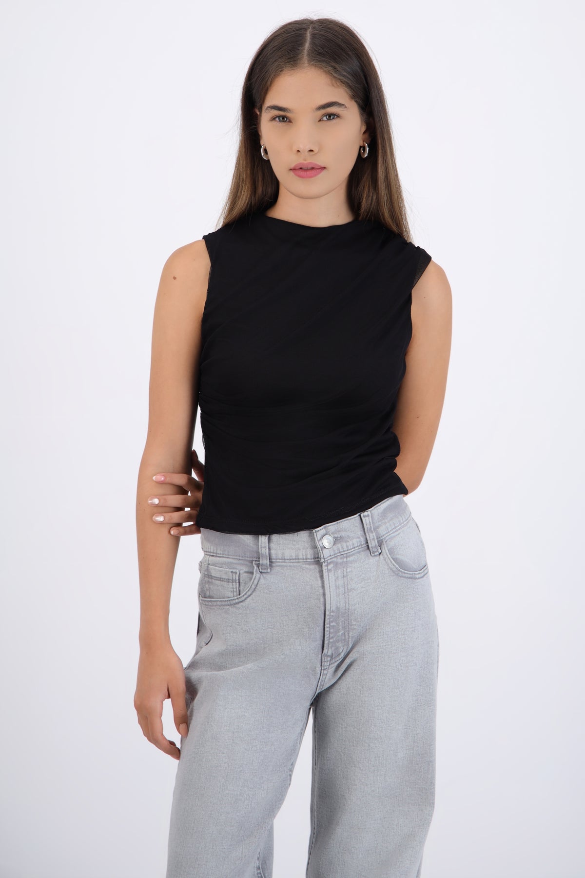 Draped Tank Top