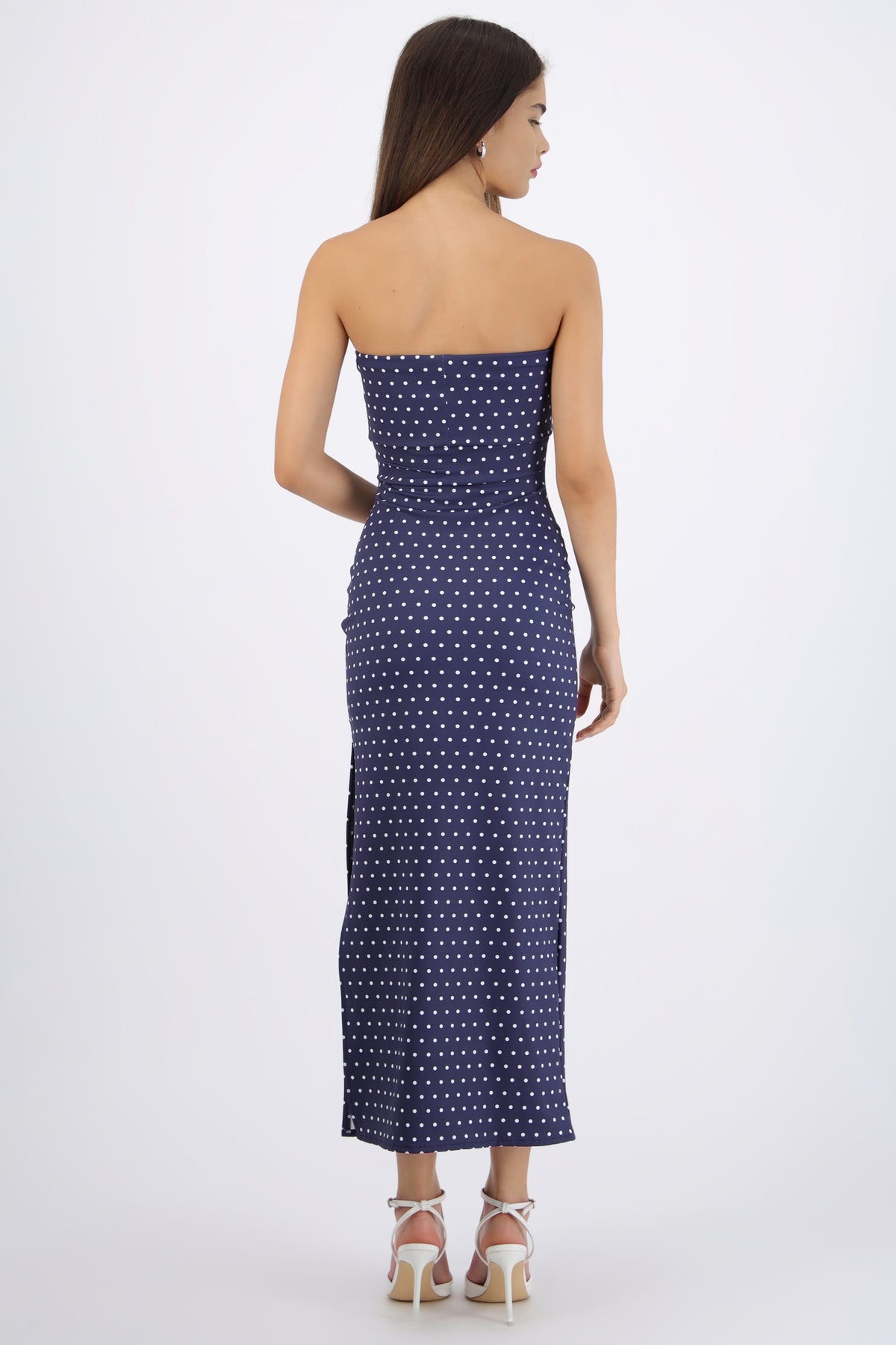 Maxi Polka Dot Dress