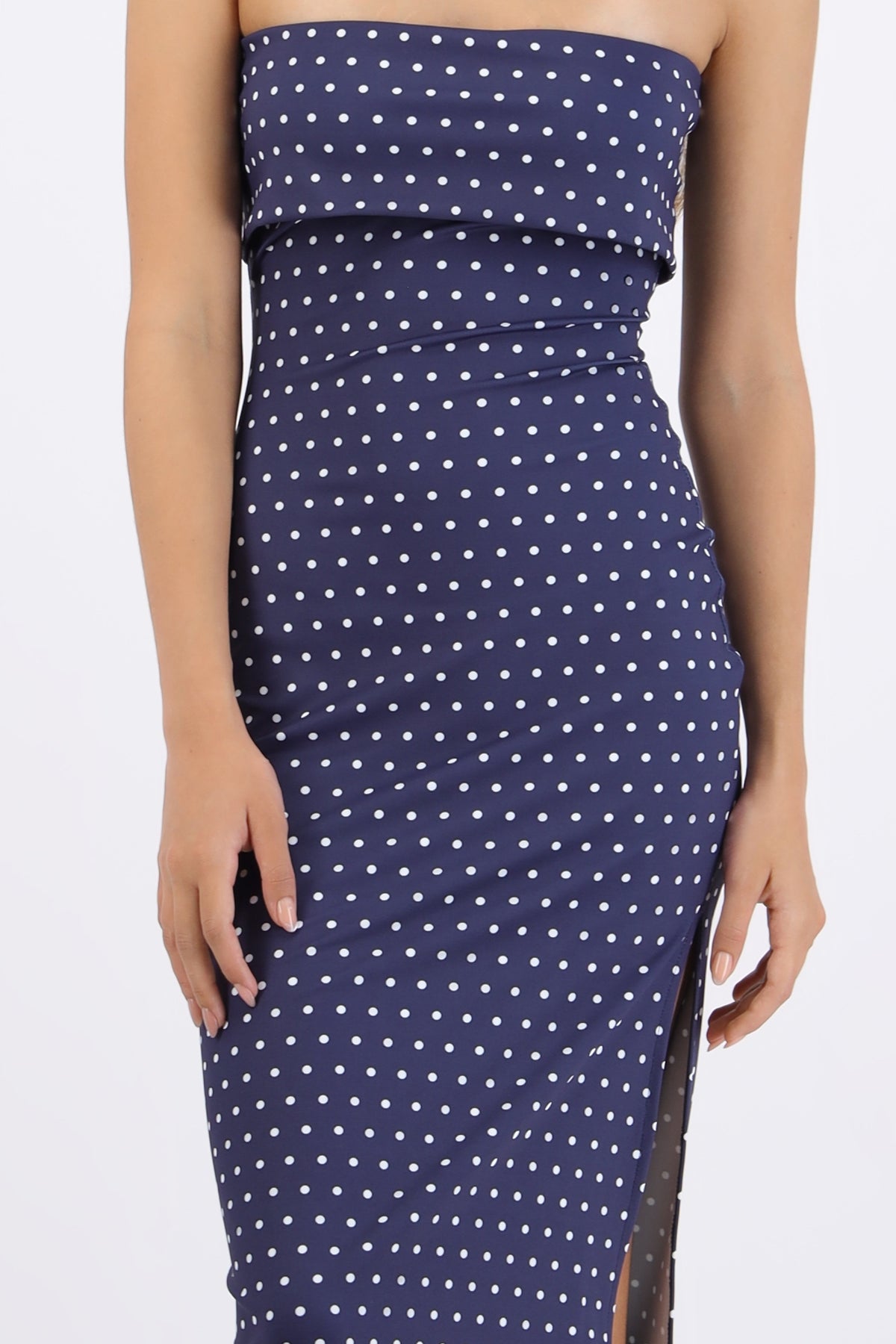 Maxi Polka Dot Dress