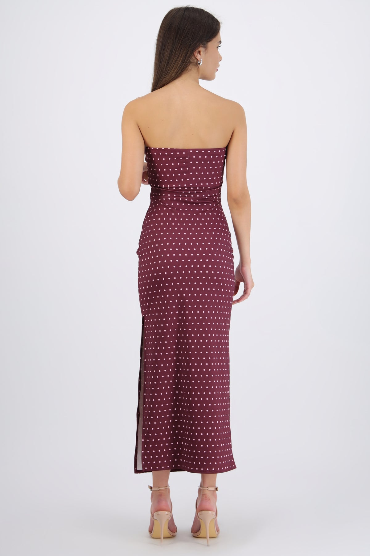 Maxi Polka Dot Dress