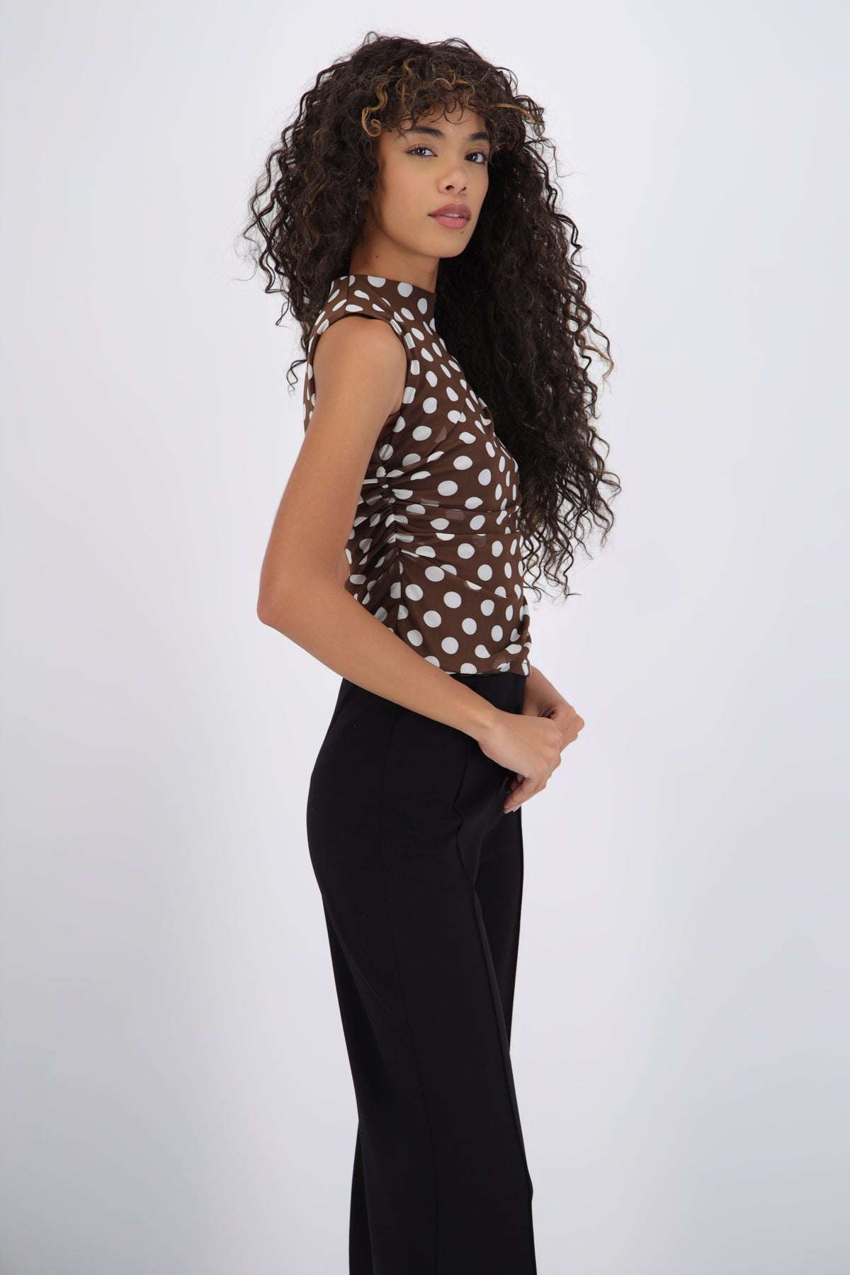 Side Ruched Top