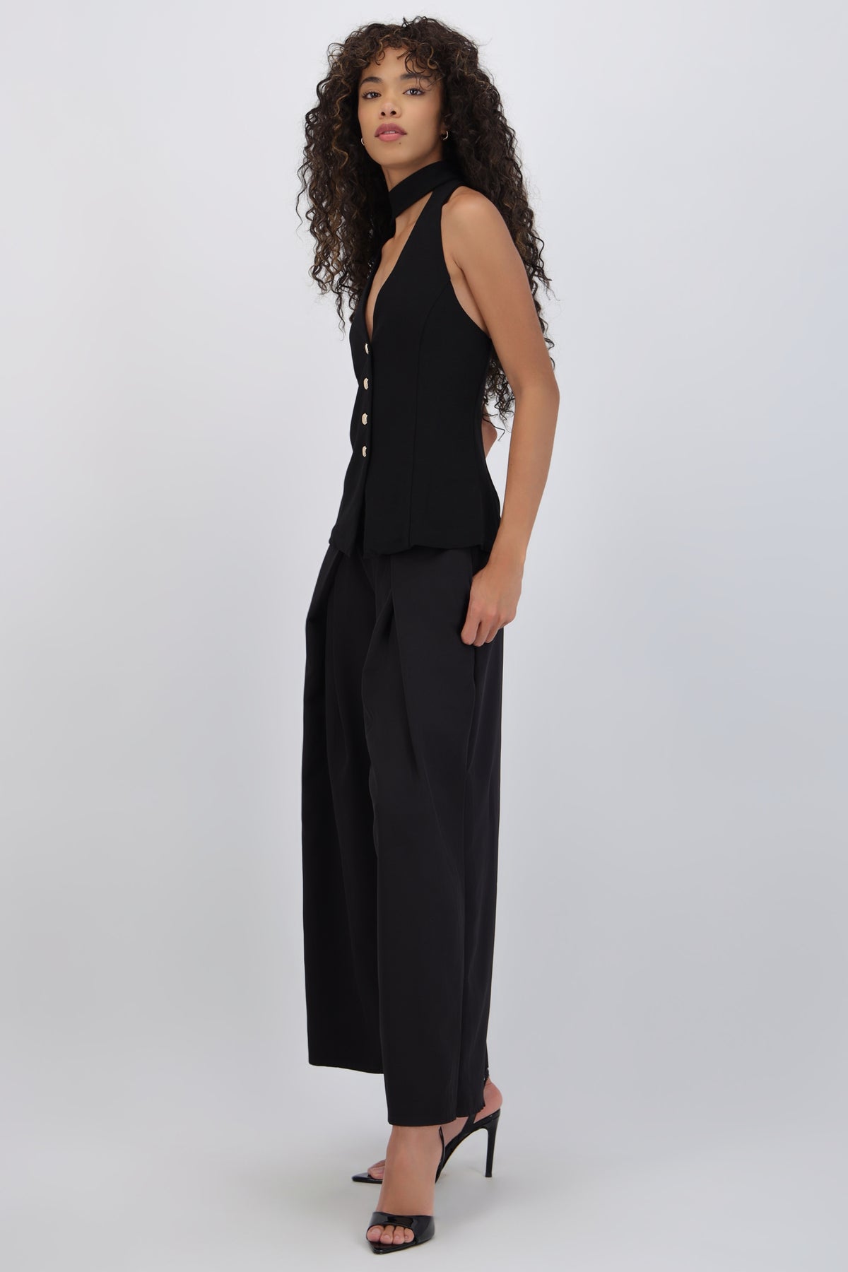 Wide Leg Trousers