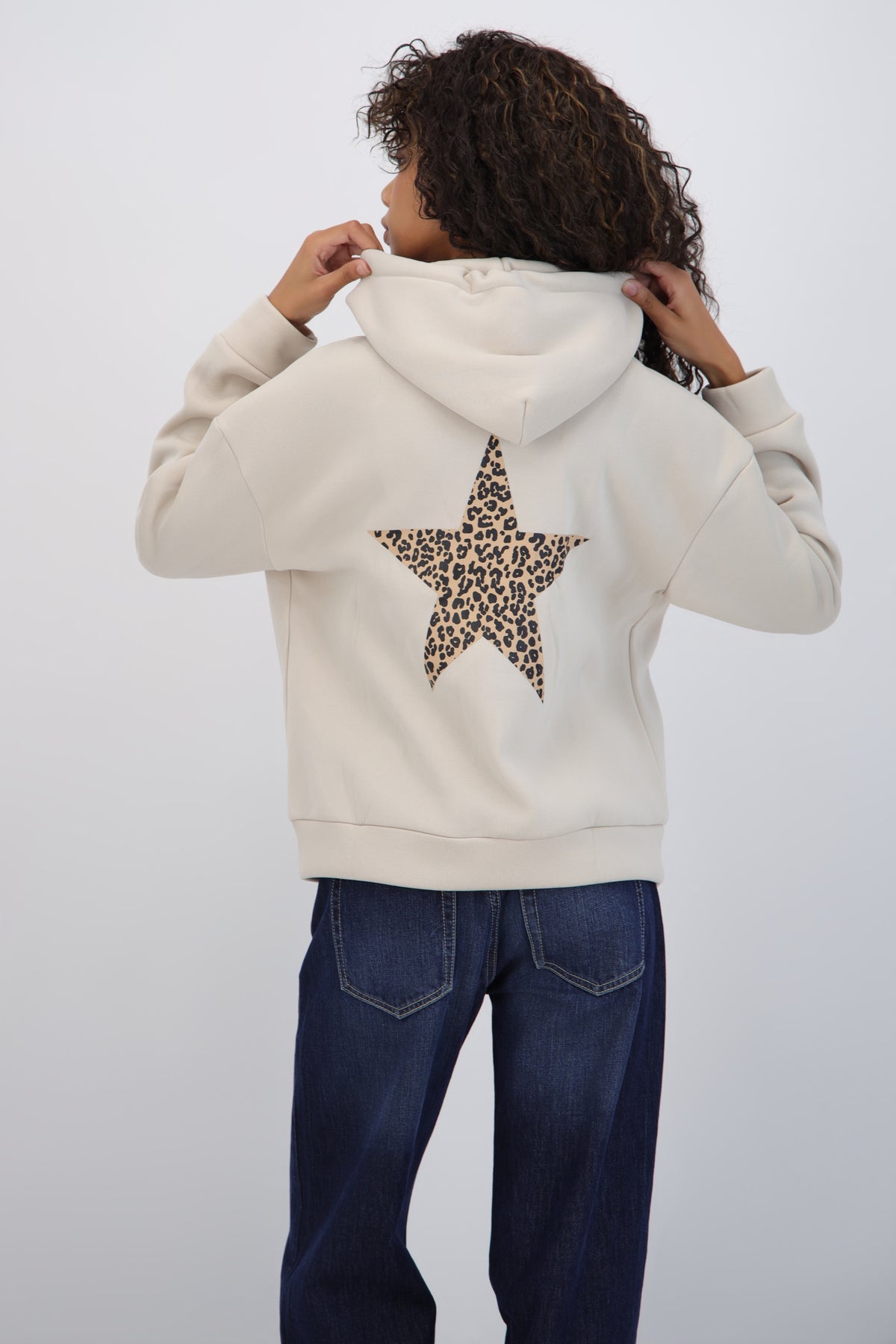 Star Print Animal Jacket