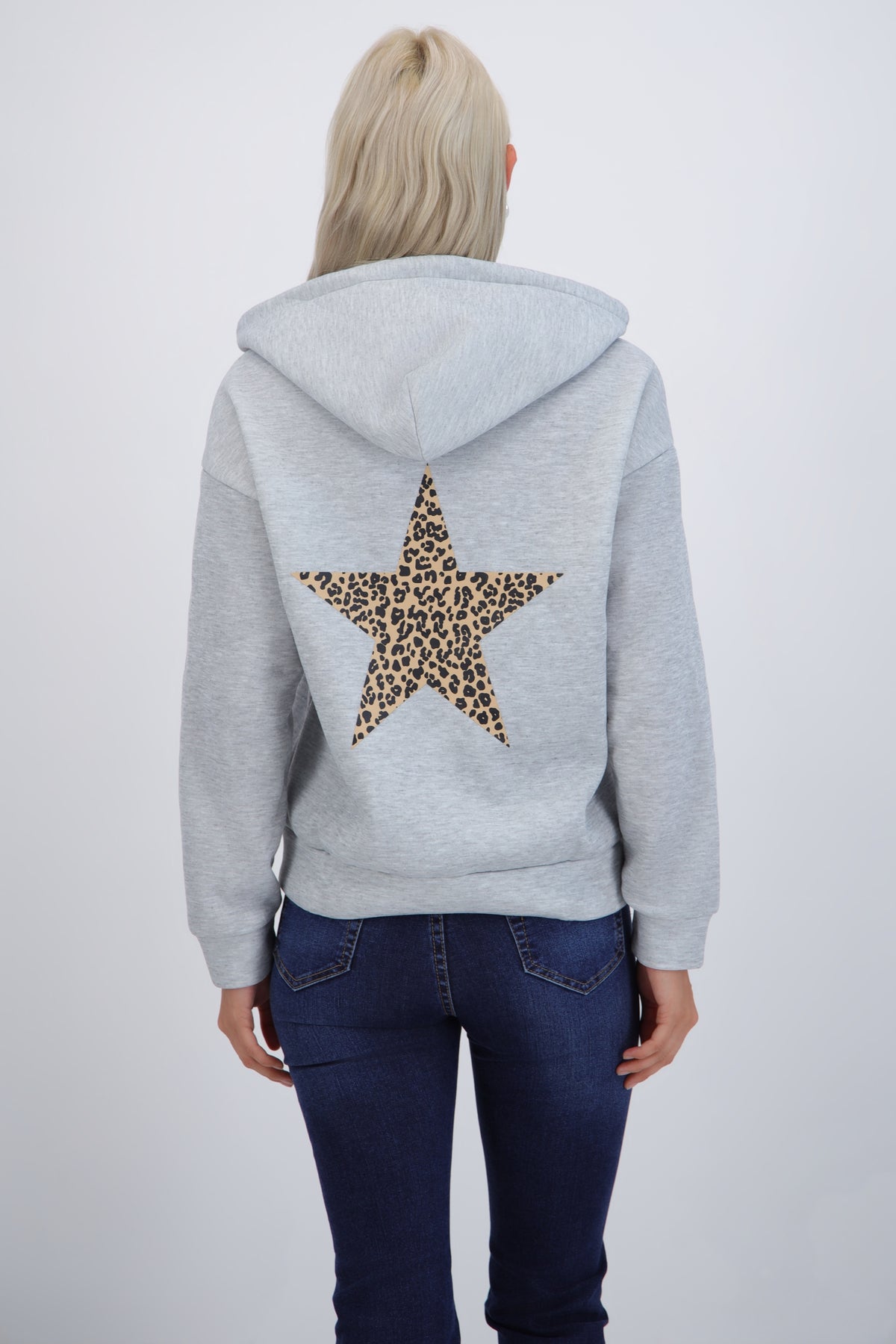 Star Print Animal Jacket