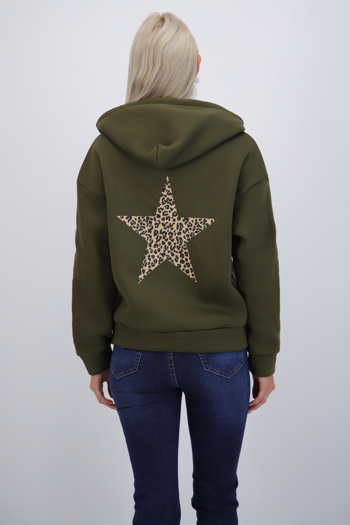 Star Print Animal Jacket