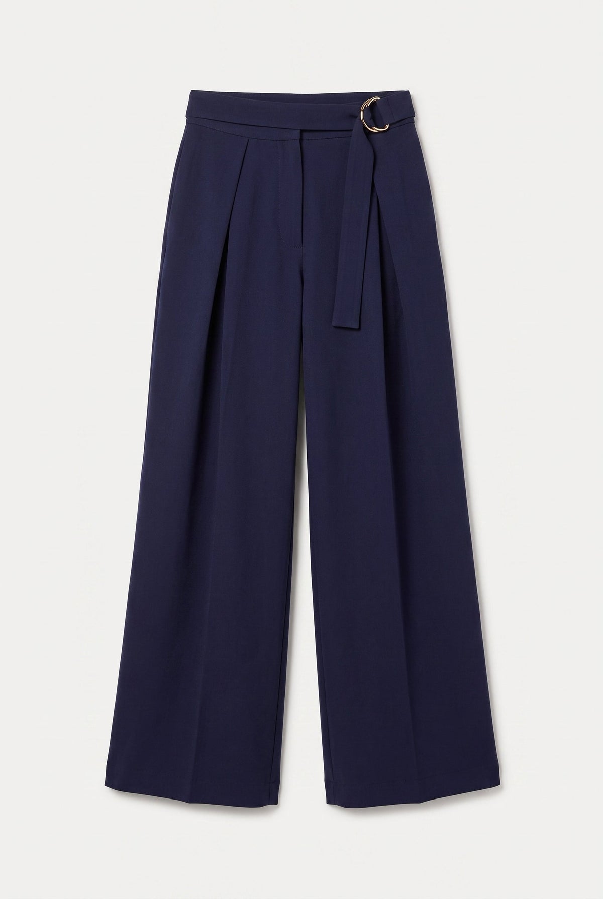 Belted Straight Pant