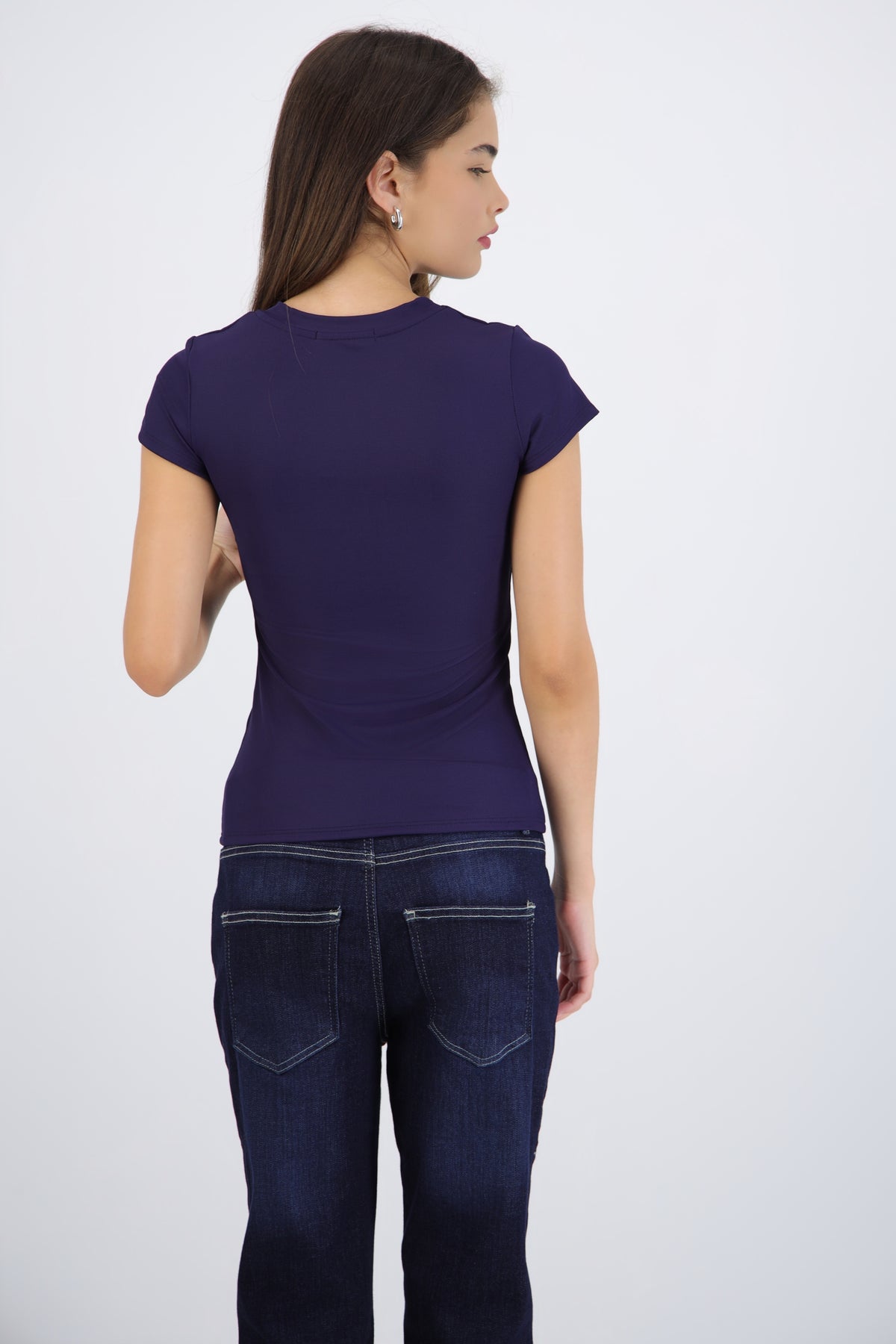 Short Sleeve Basic Top
