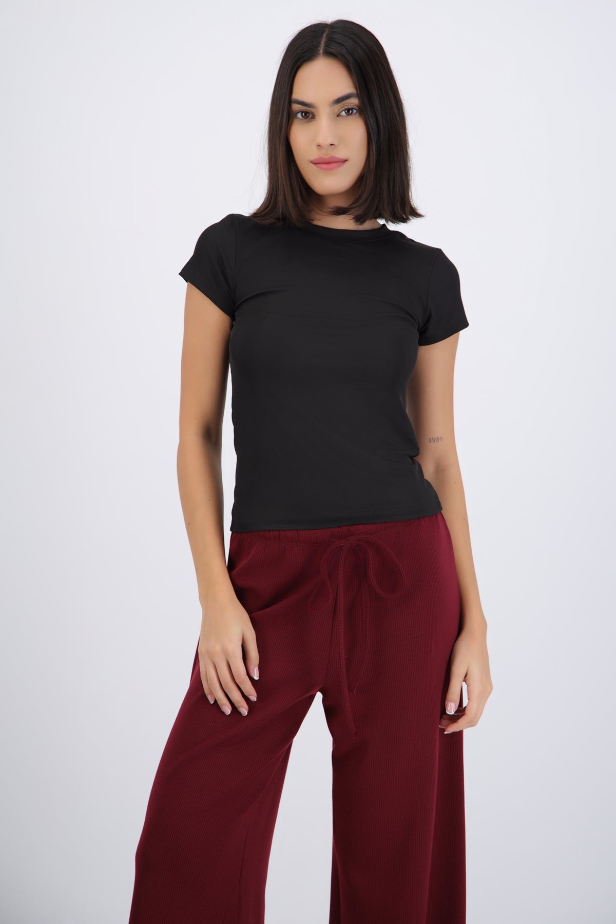 Short Sleeve Basic Top