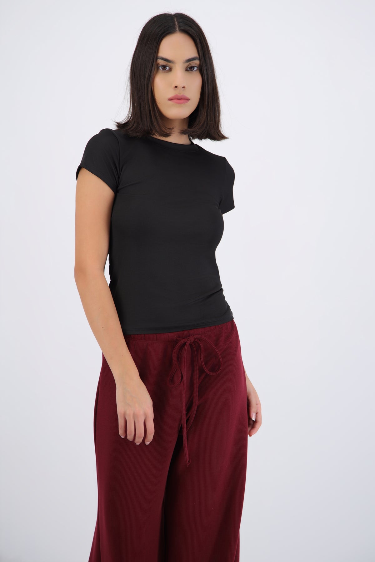 Short Sleeve Basic Top