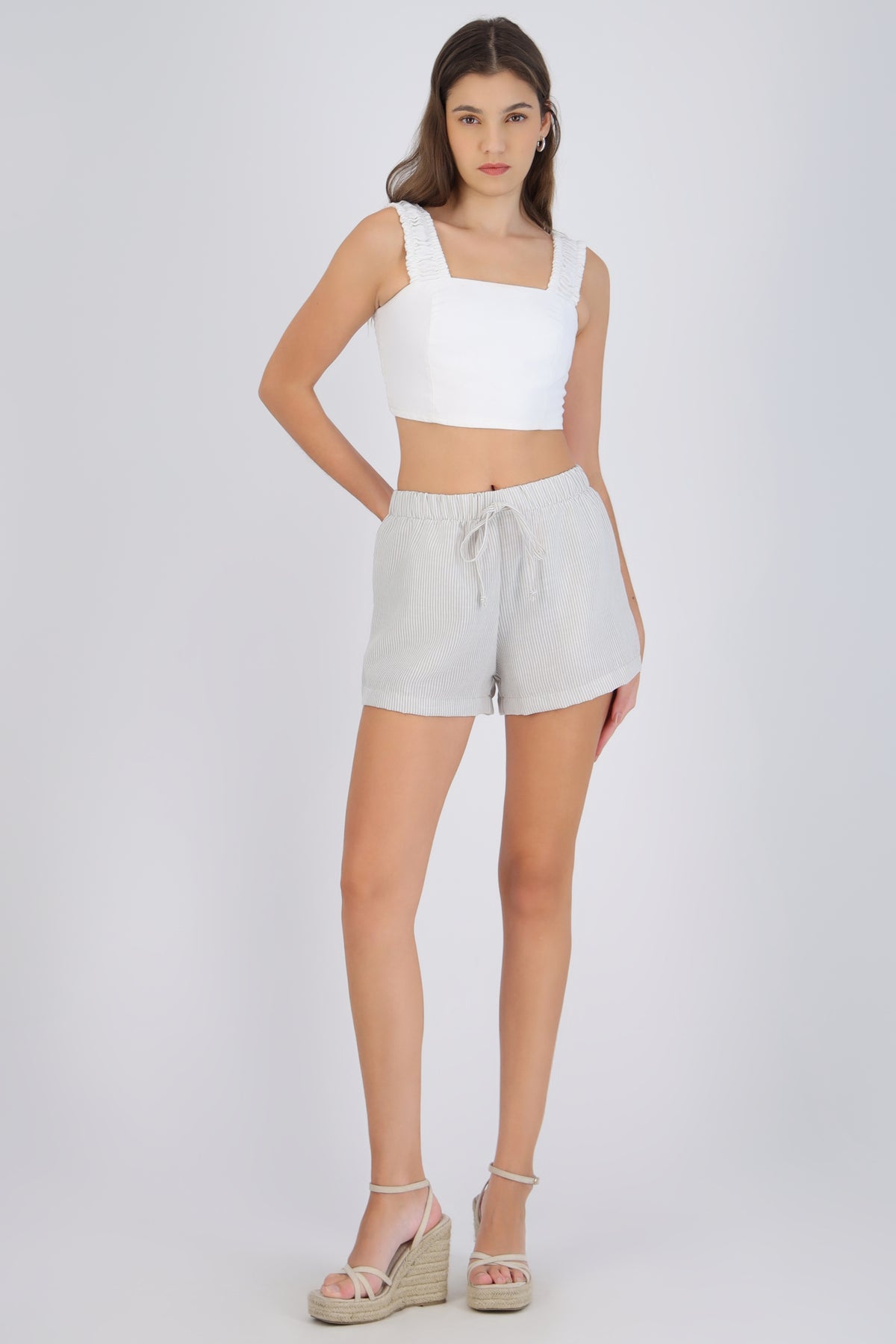 Stripe Shorts