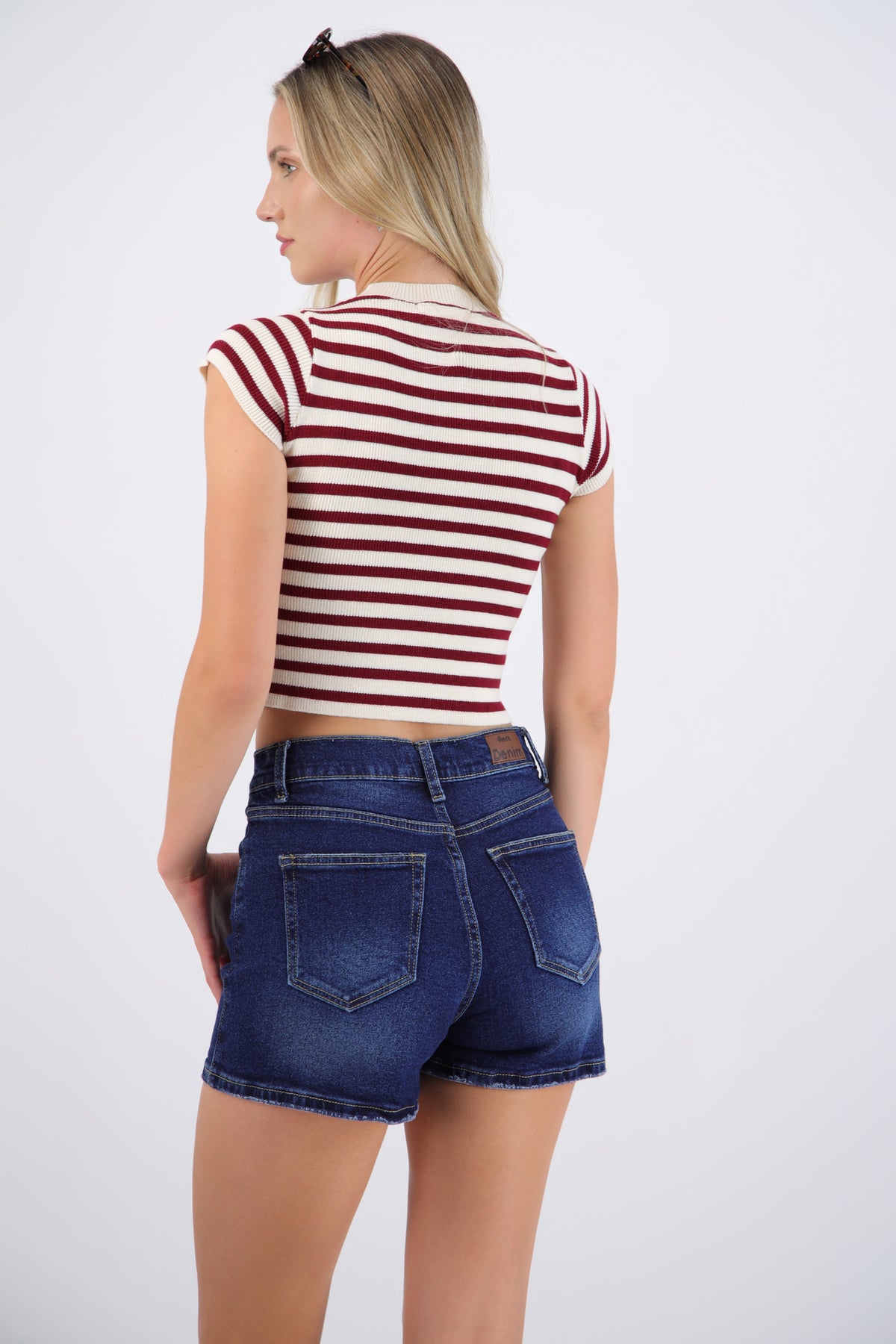 Striped Crop Top