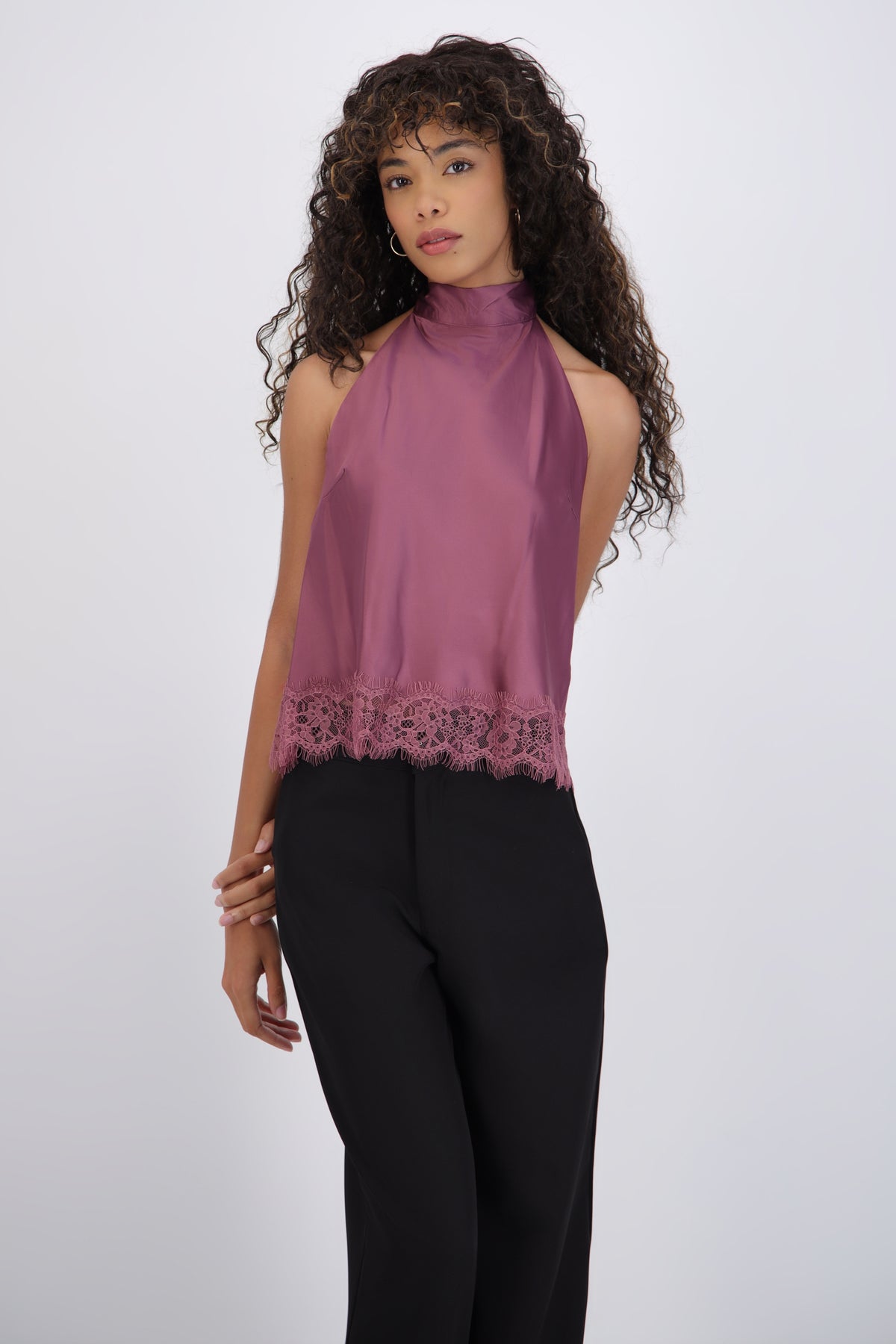 Lace Halter Top