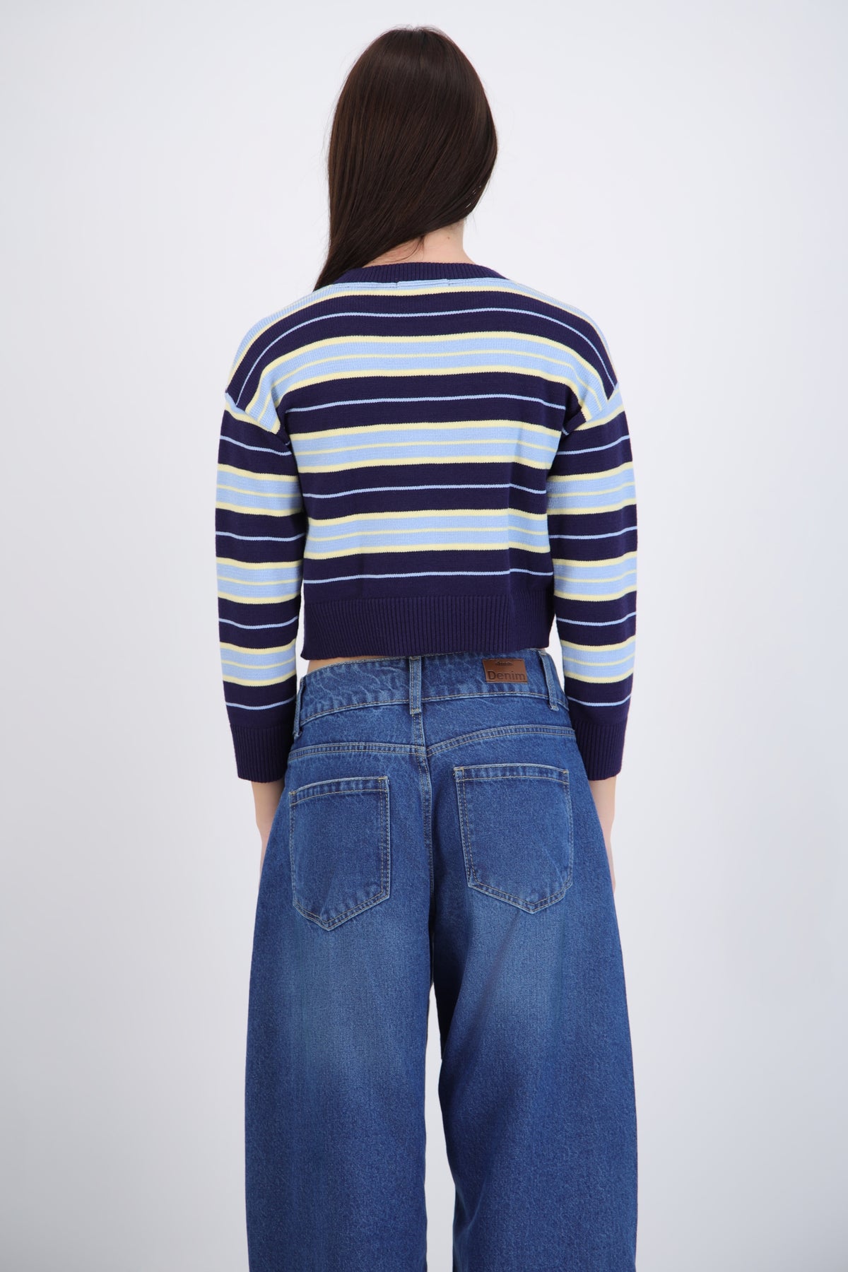 Striped Crew Neck Sweater
