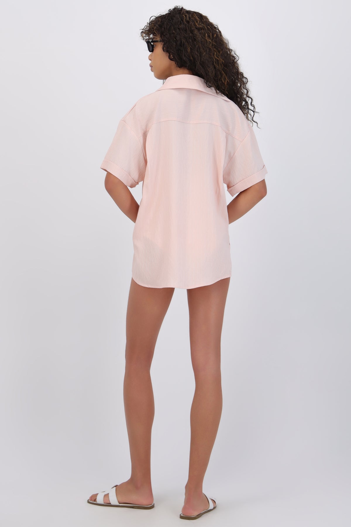 Striped Short Sleeve Top