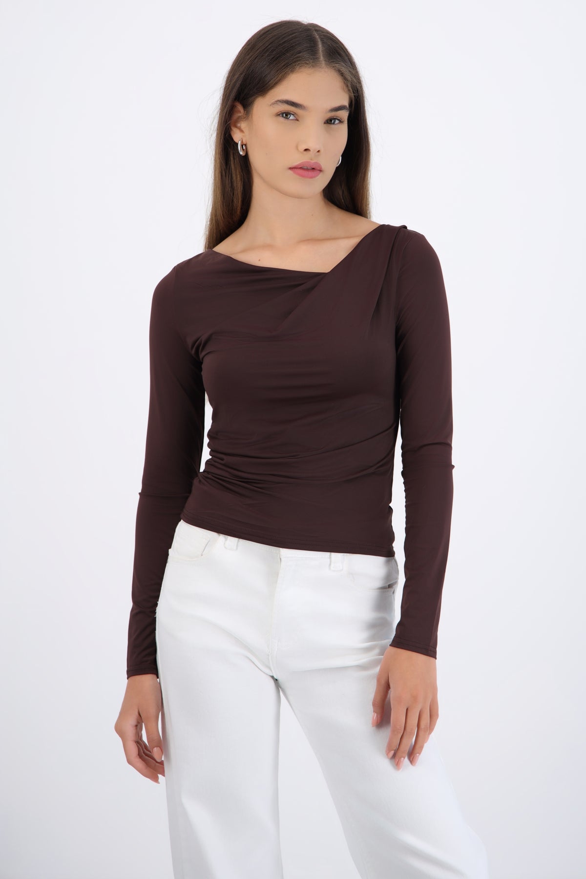 Long Sleeve Swing Top
