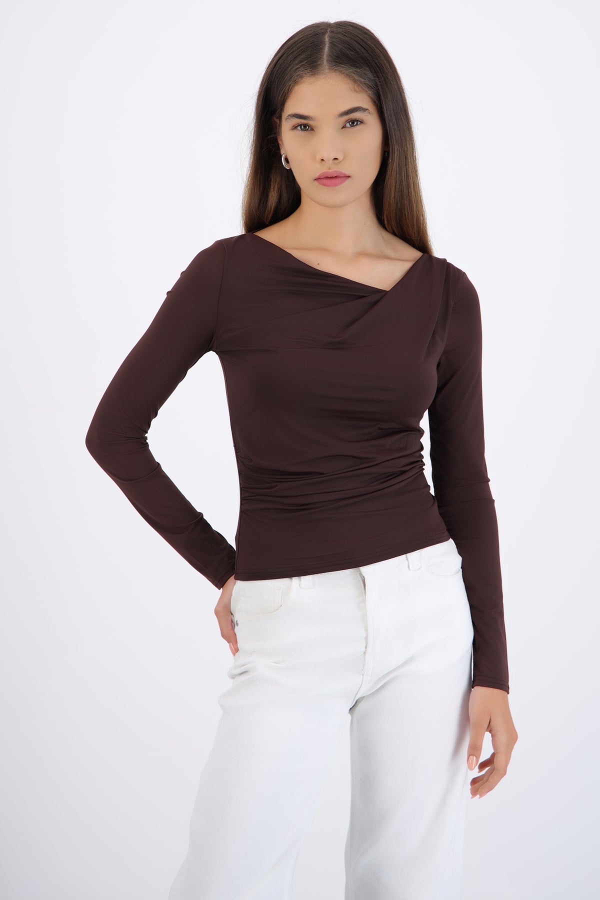 Long Sleeve Swing Top
