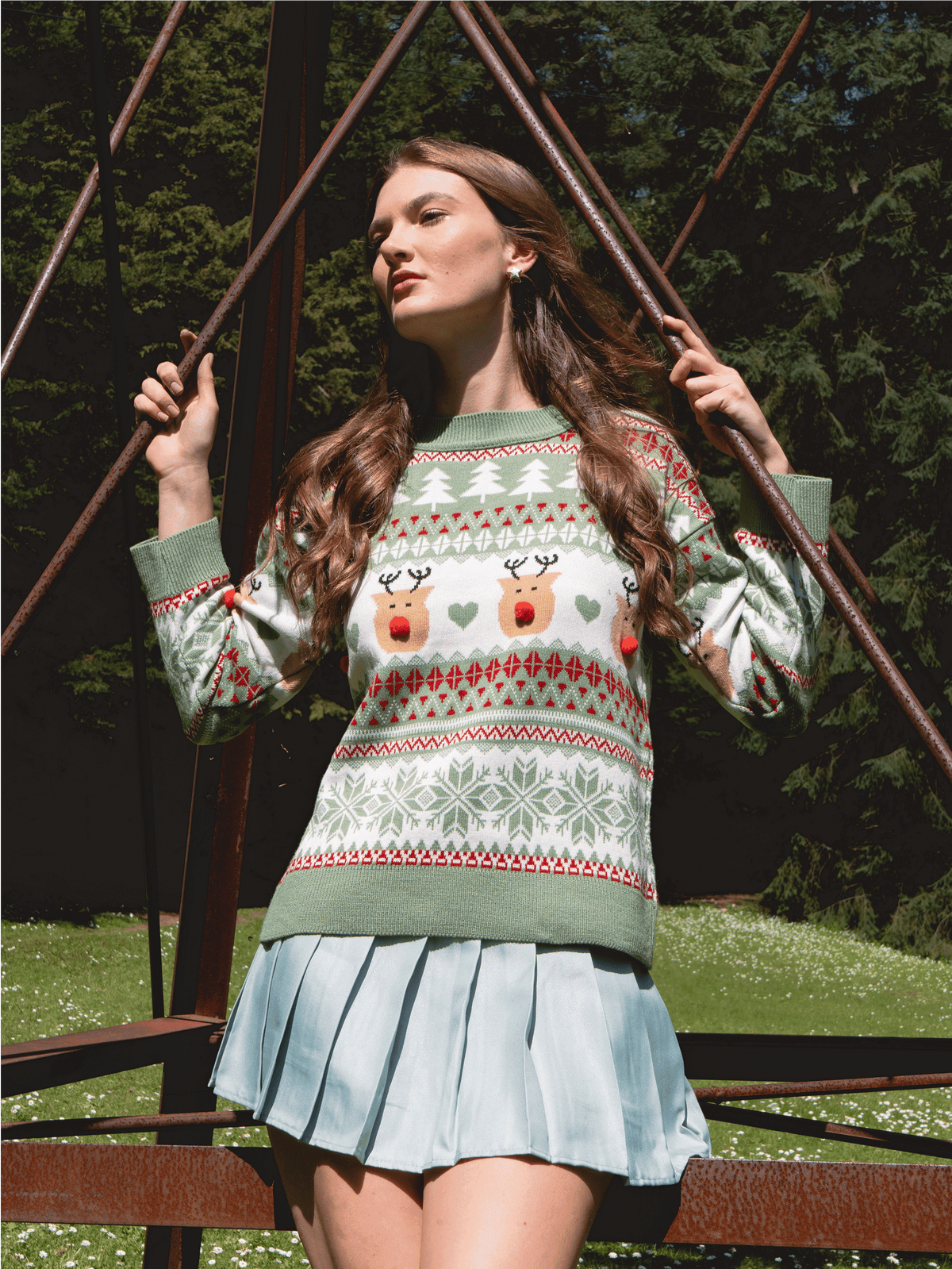 Reindeer Christmas Sweater