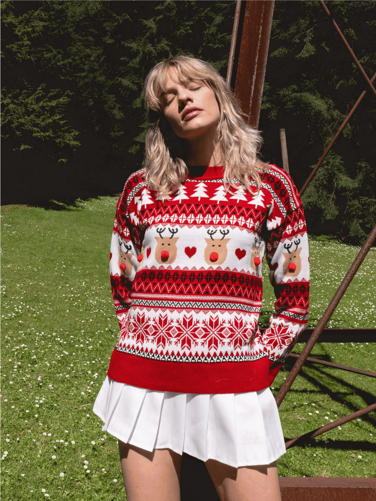 Reindeer Christmas Sweater