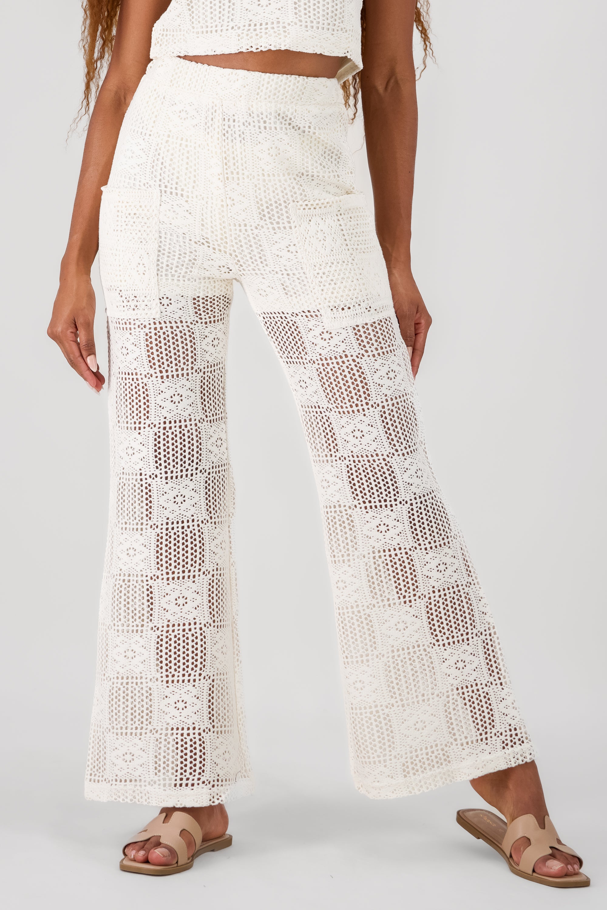 Crochet Pants IVORY