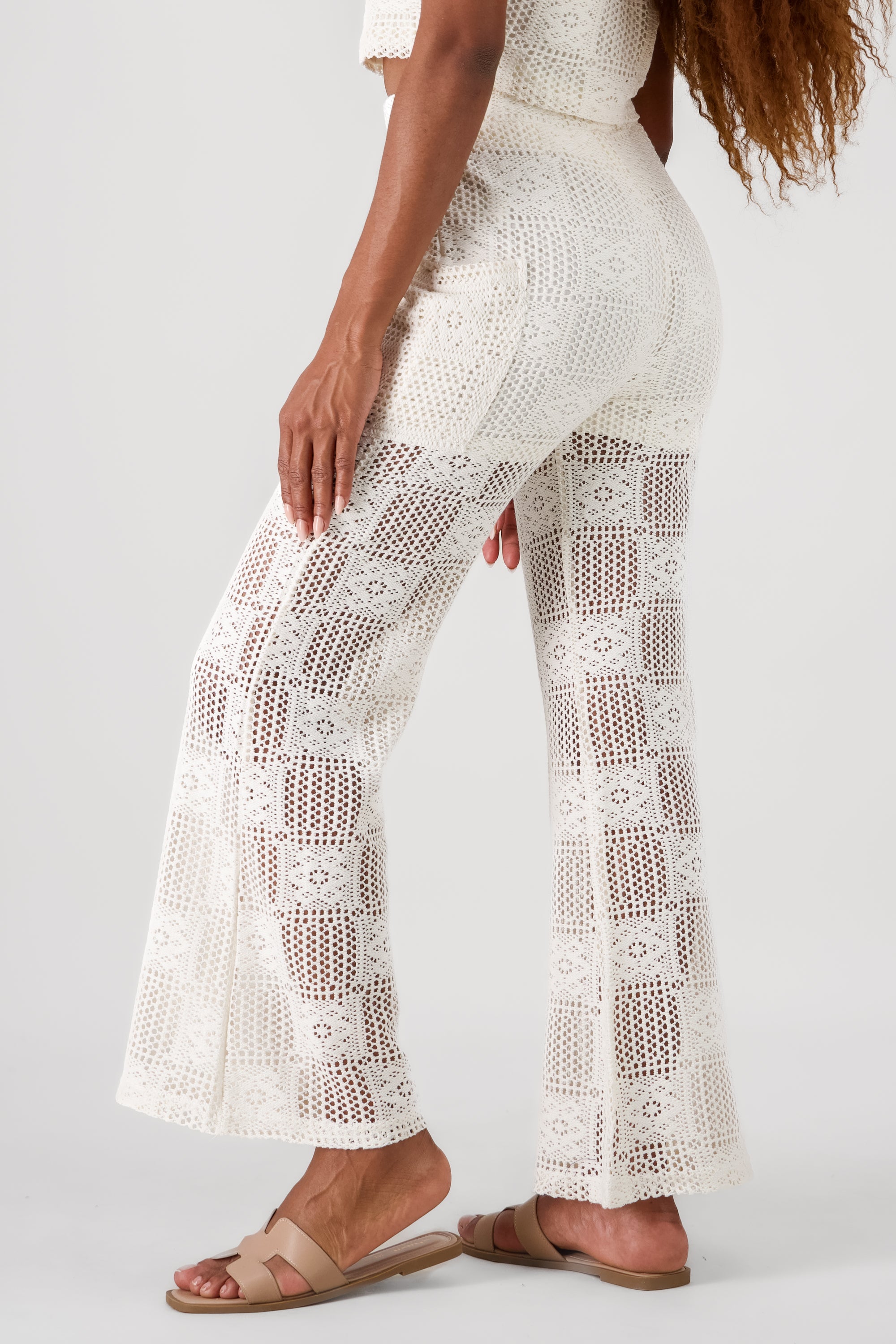 Crochet Pants IVORY