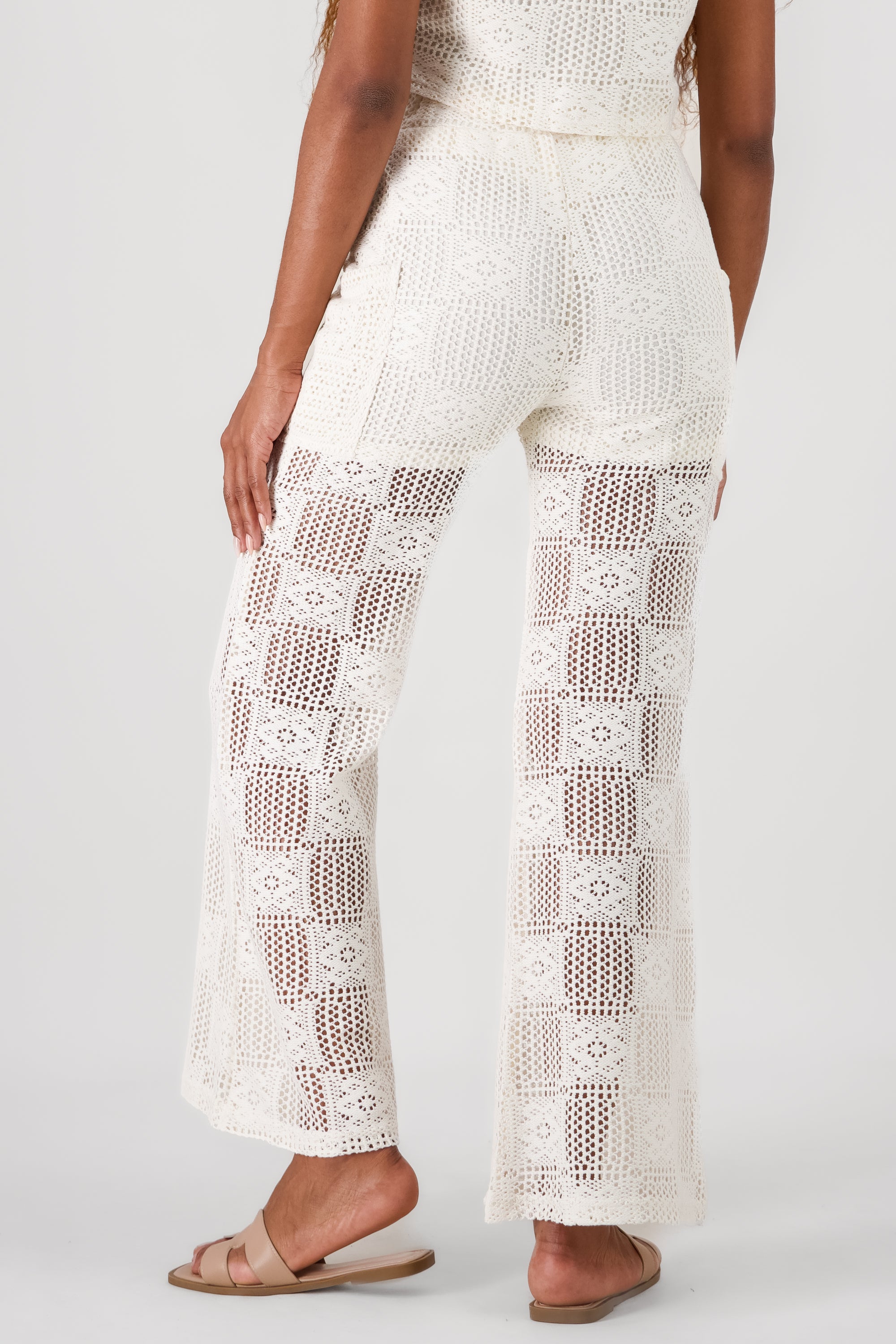 Crochet Pants IVORY